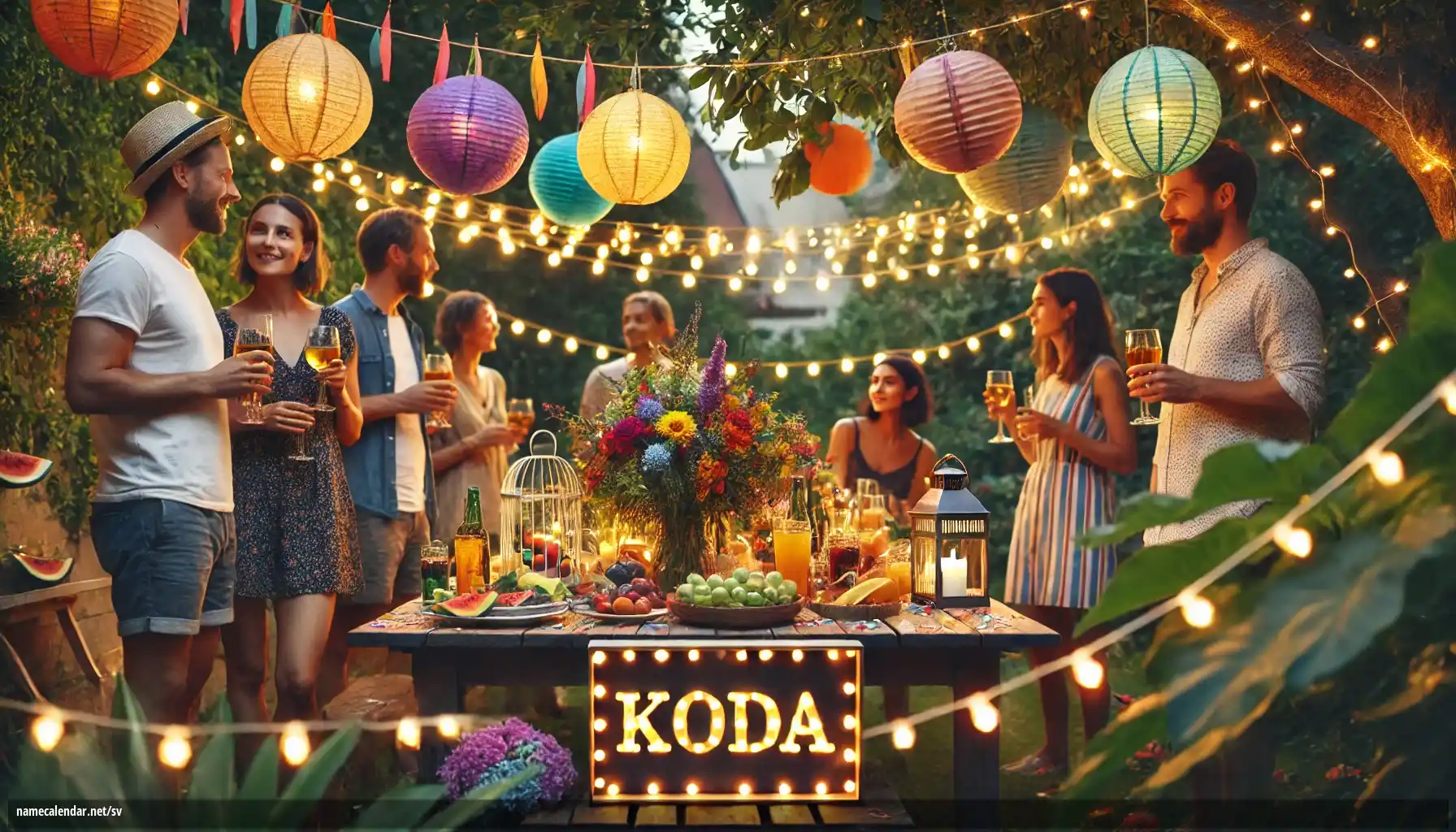 Firande av namnsdag och namn - Koda