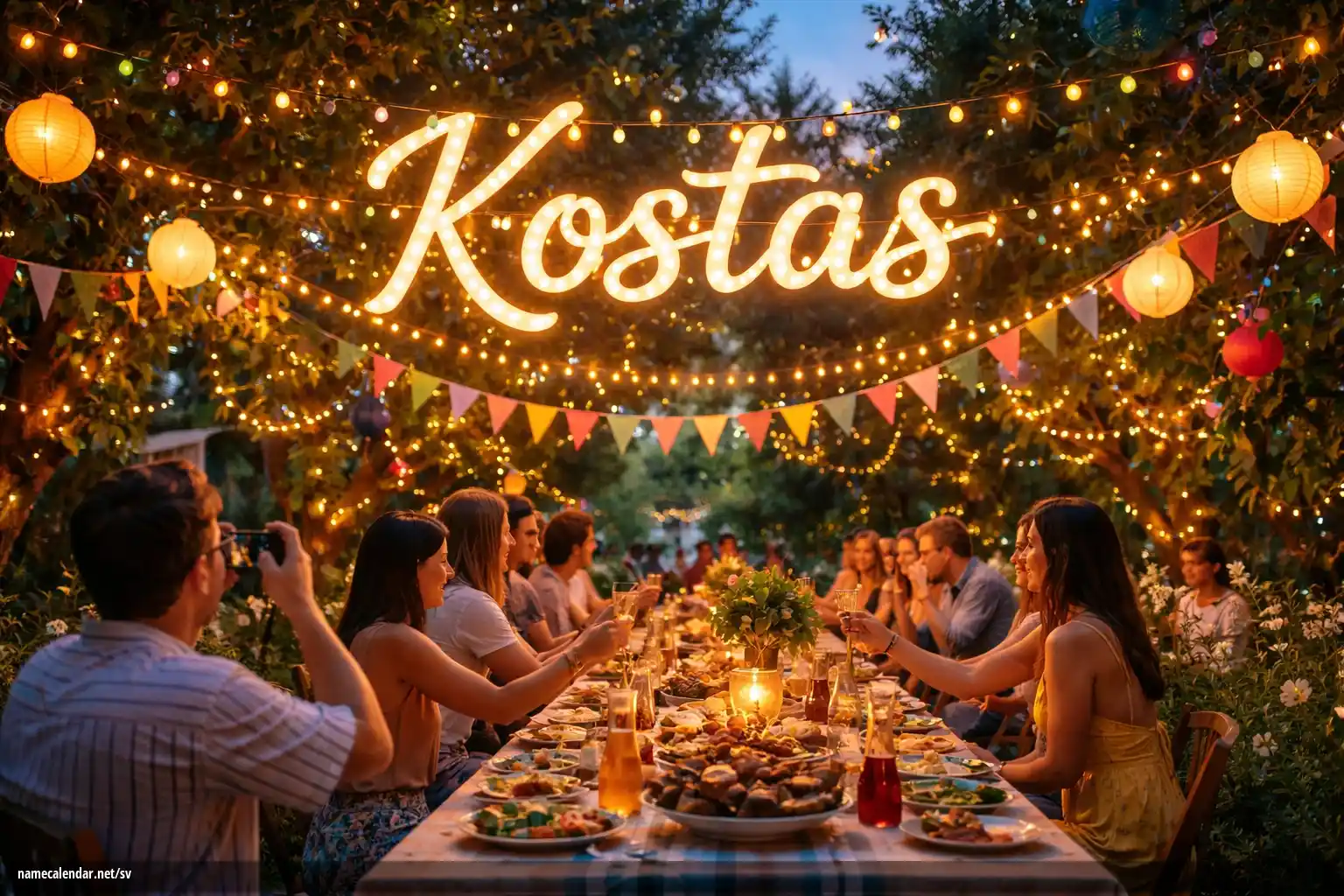 Firande av namnsdag och namn - Kostas