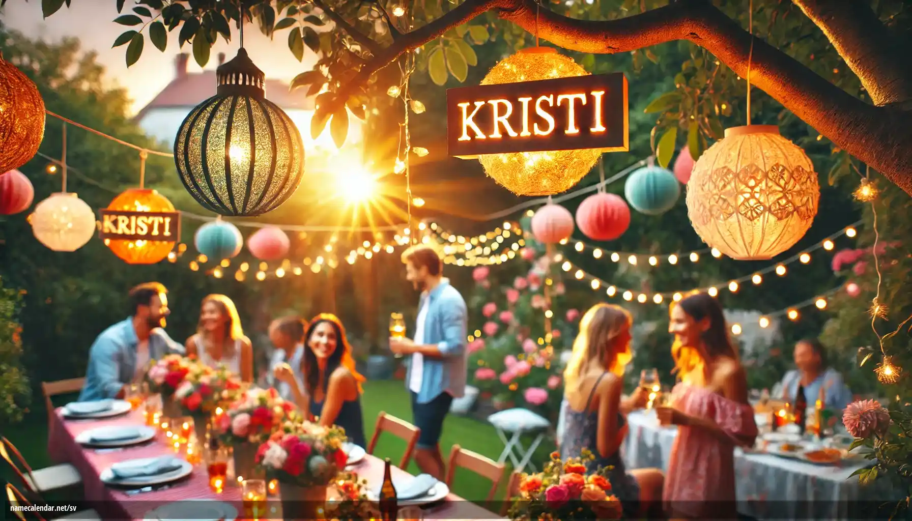 Firande av namnsdag och namn - Kristi