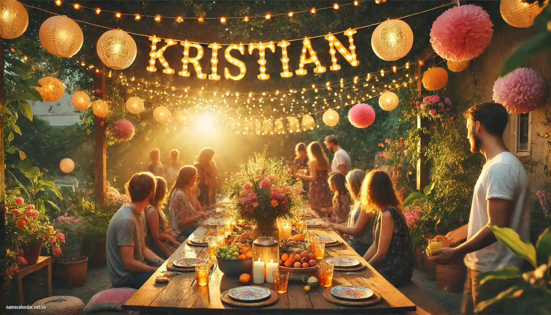 Firande av namnsdag och namn - Kristián