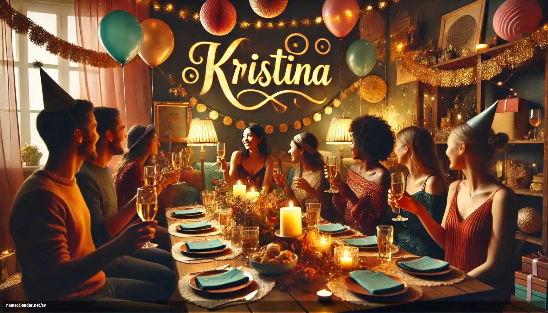 Firande av namnsdag och namn - Kristina