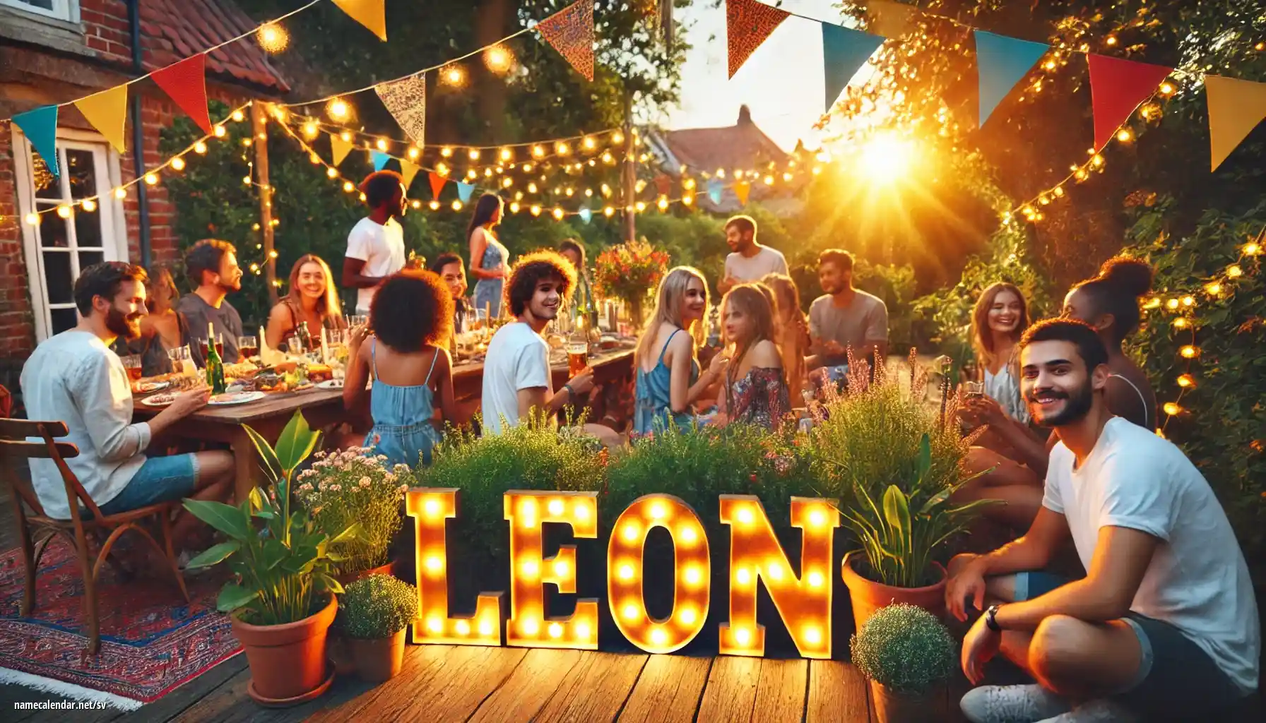 Firande av namnsdag och namn - León