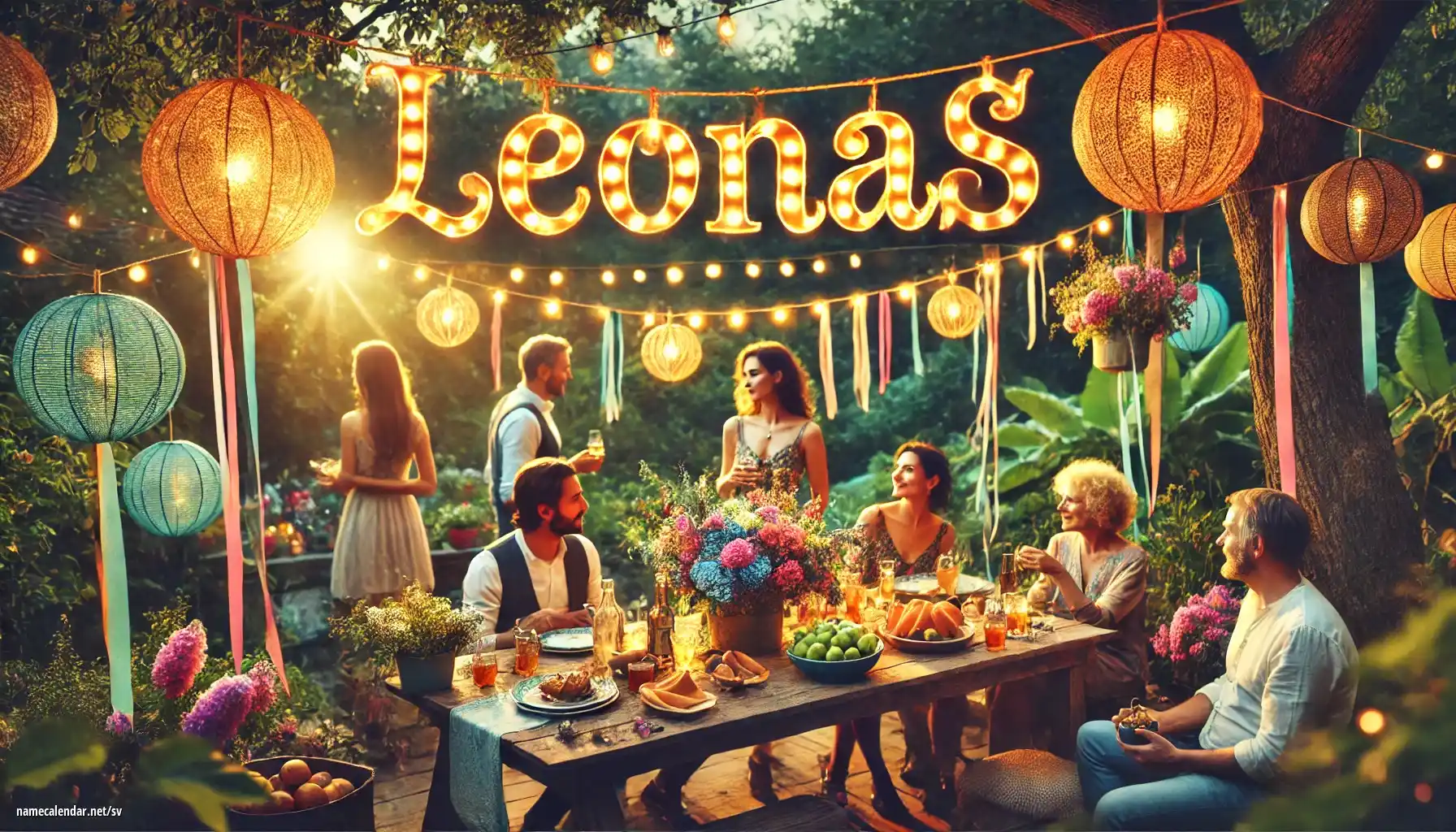 Firande av namnsdag och namn - Leonas