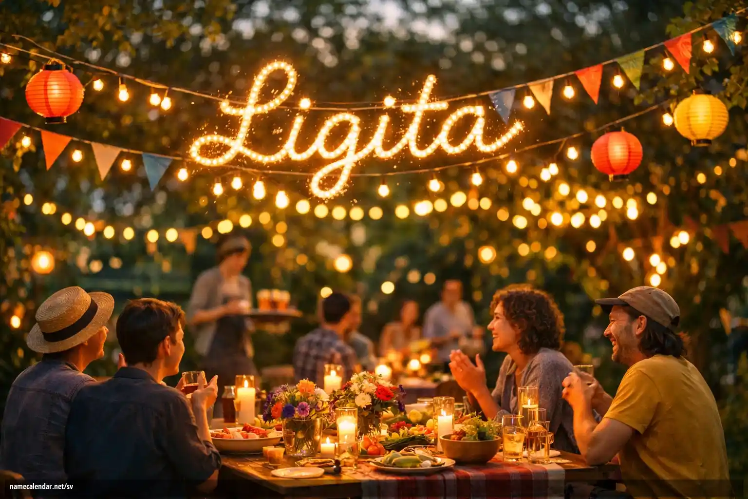 Firande av namnsdag och namn - Ligita