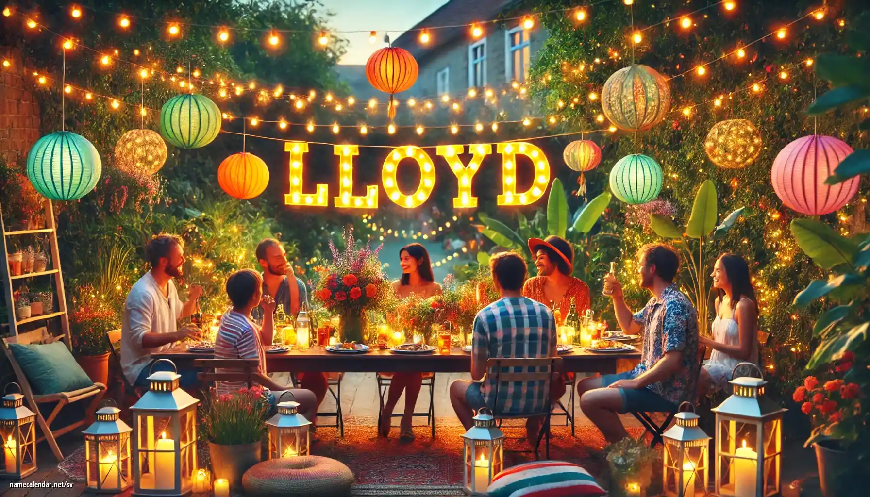 Firande av namnsdag och namn - Lloyd