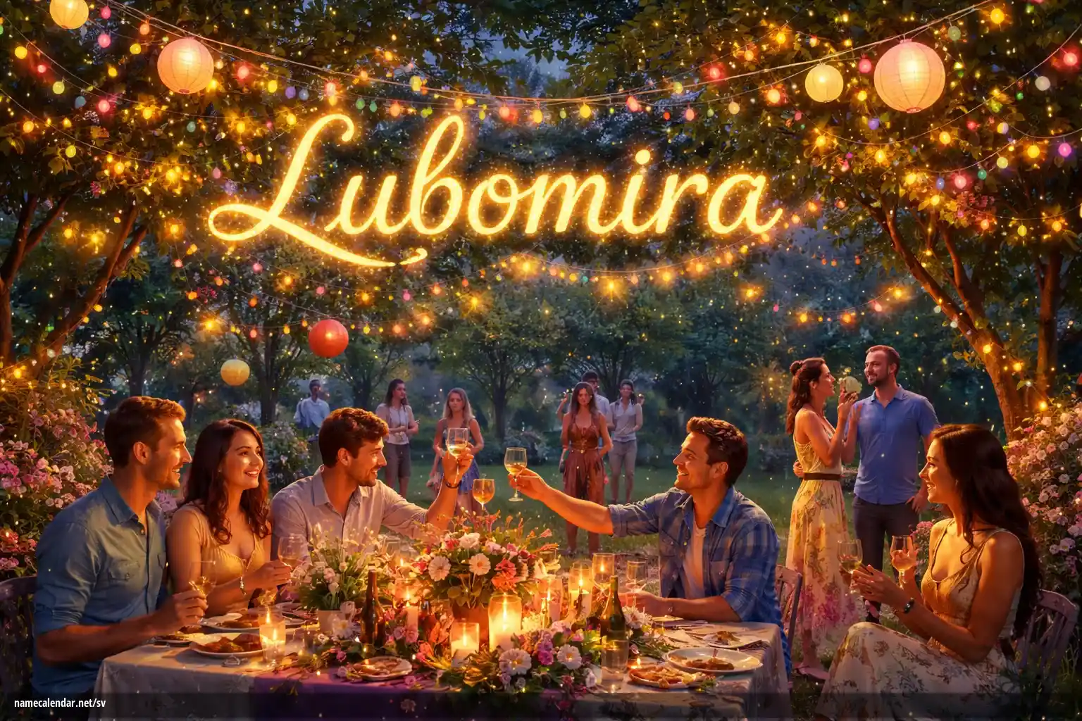 Firande av namnsdag och namn - Lubomira