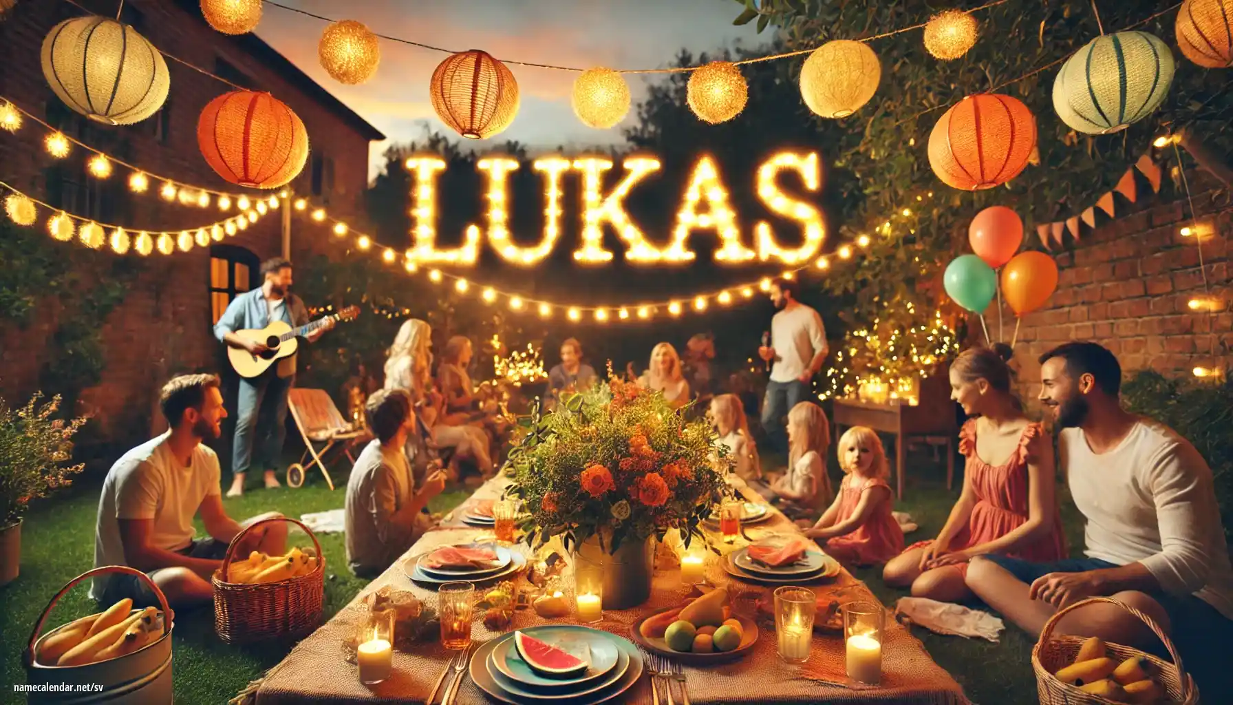 Firande av namnsdag och namn - Lukáš