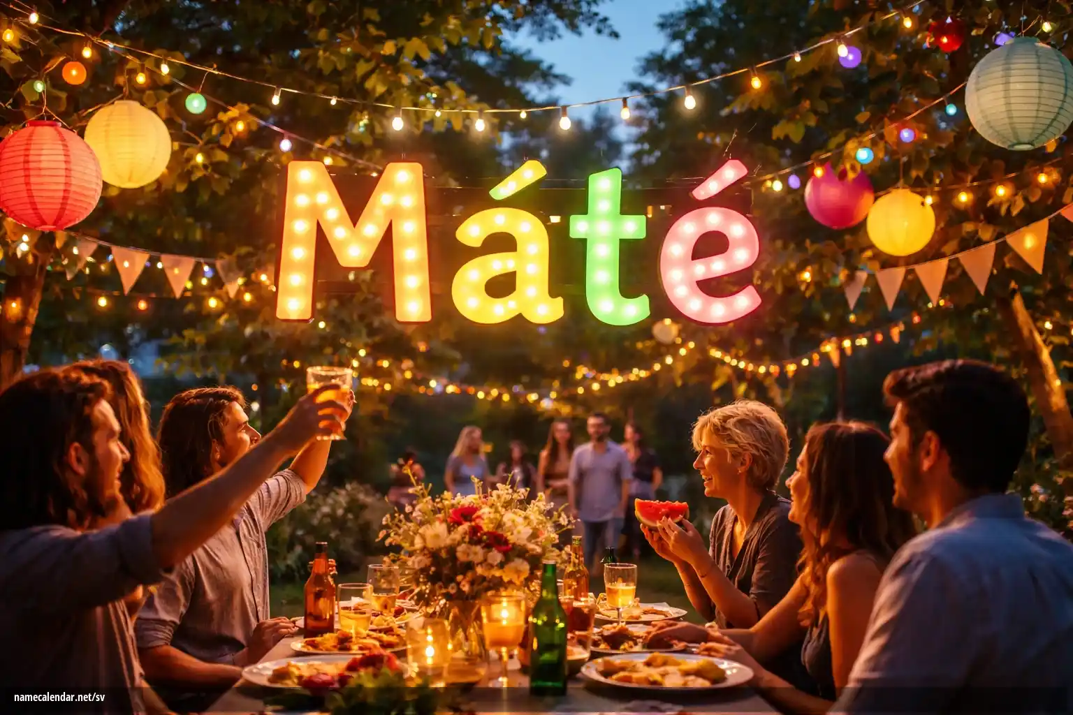 Firande av namnsdag och namn - Máté