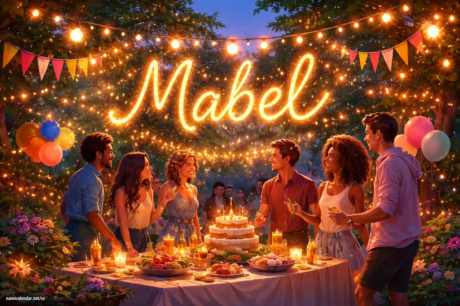 Firande av namnsdag och namn - Mabel