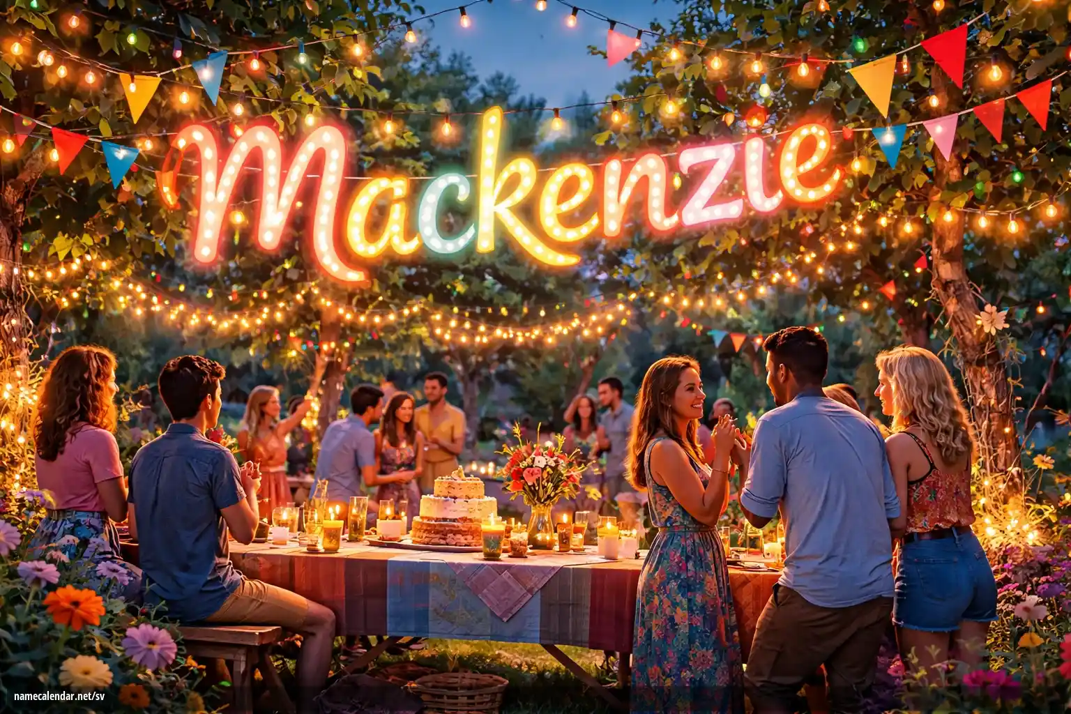 Firande av namnsdag och namn - Mackenzie