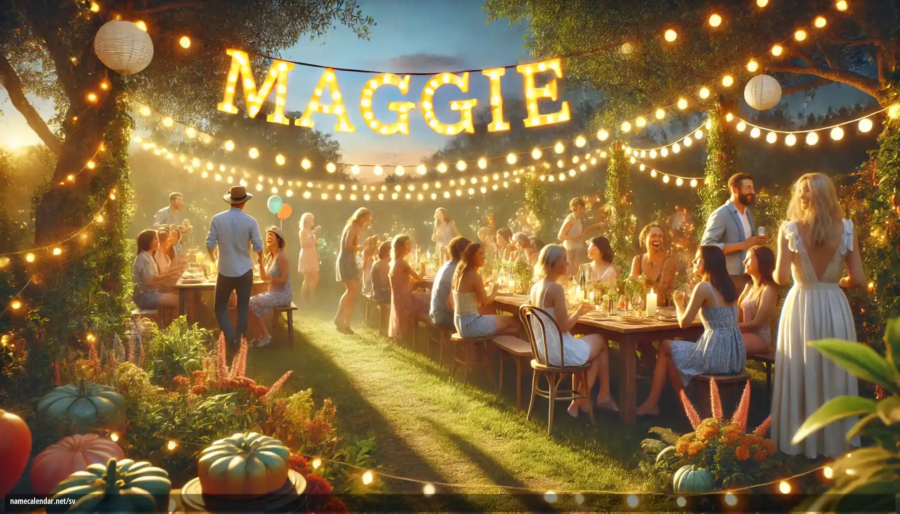 Firande av namnsdag och namn - Maggie