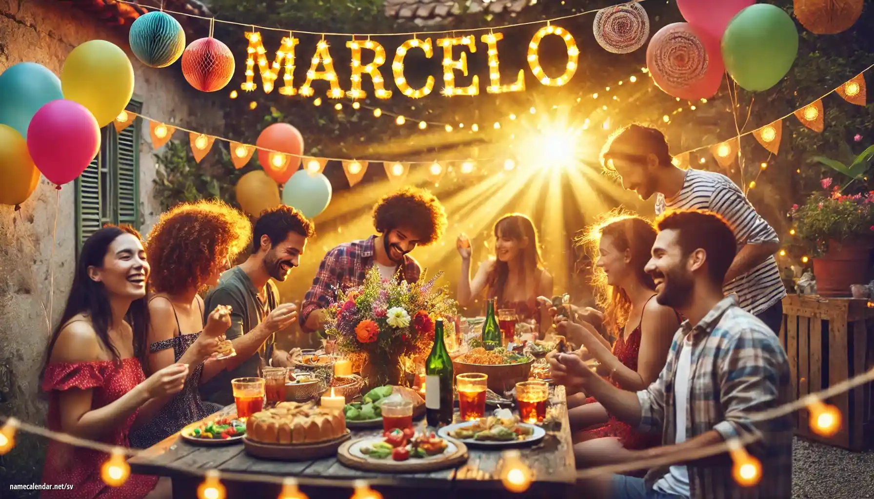 Firande av namnsdag och namn - Marcelo