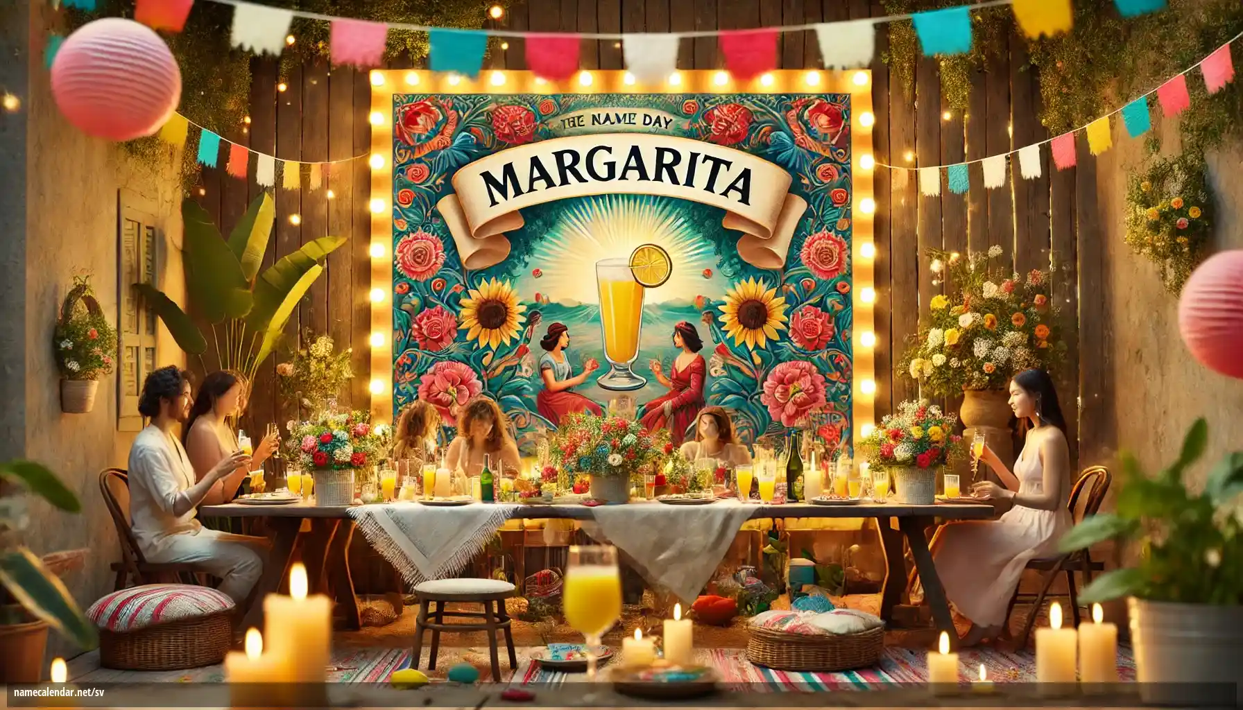 Firande av namnsdag och namn - Margarita