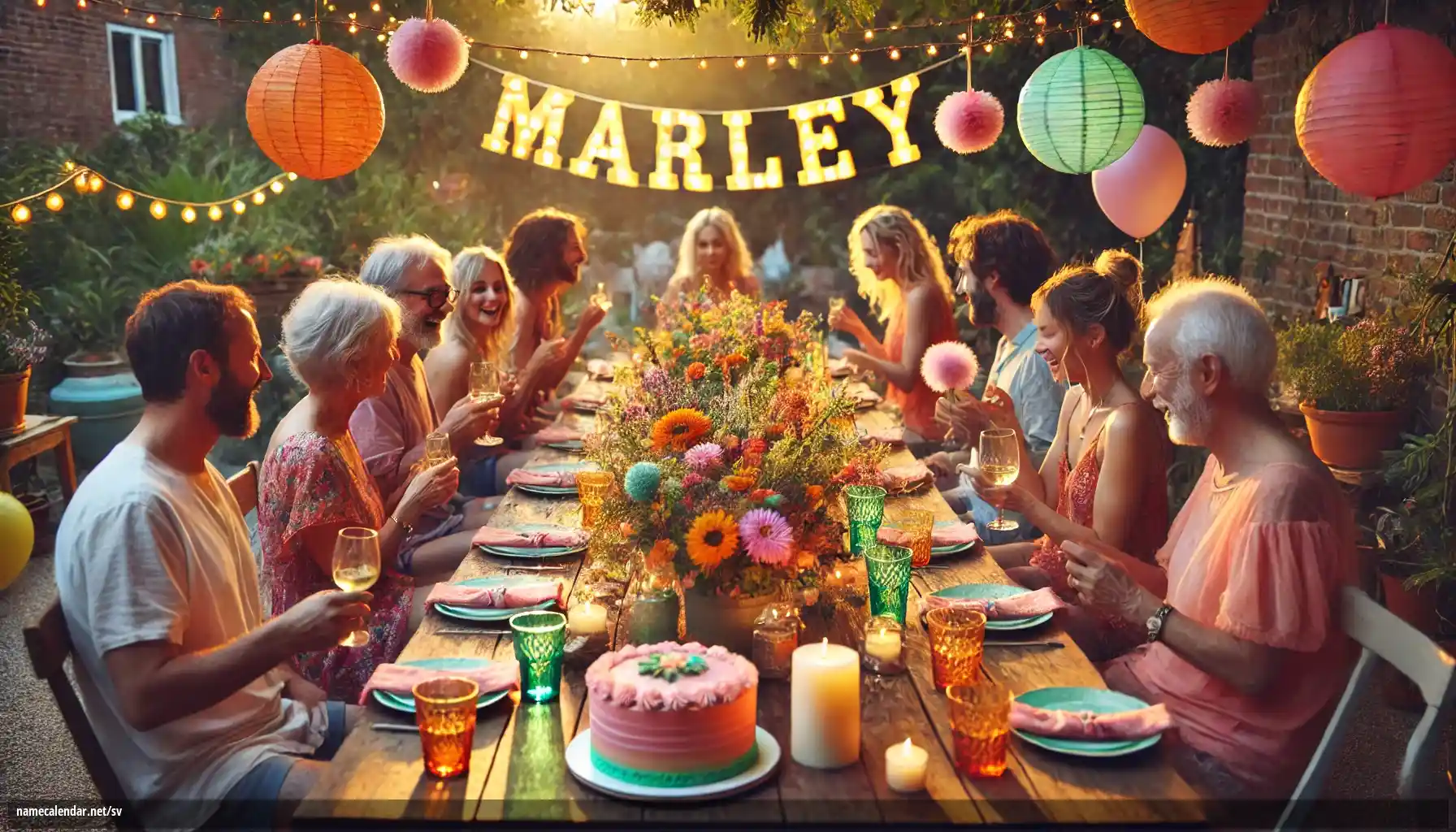 Firande av namnsdag och namn - Marley