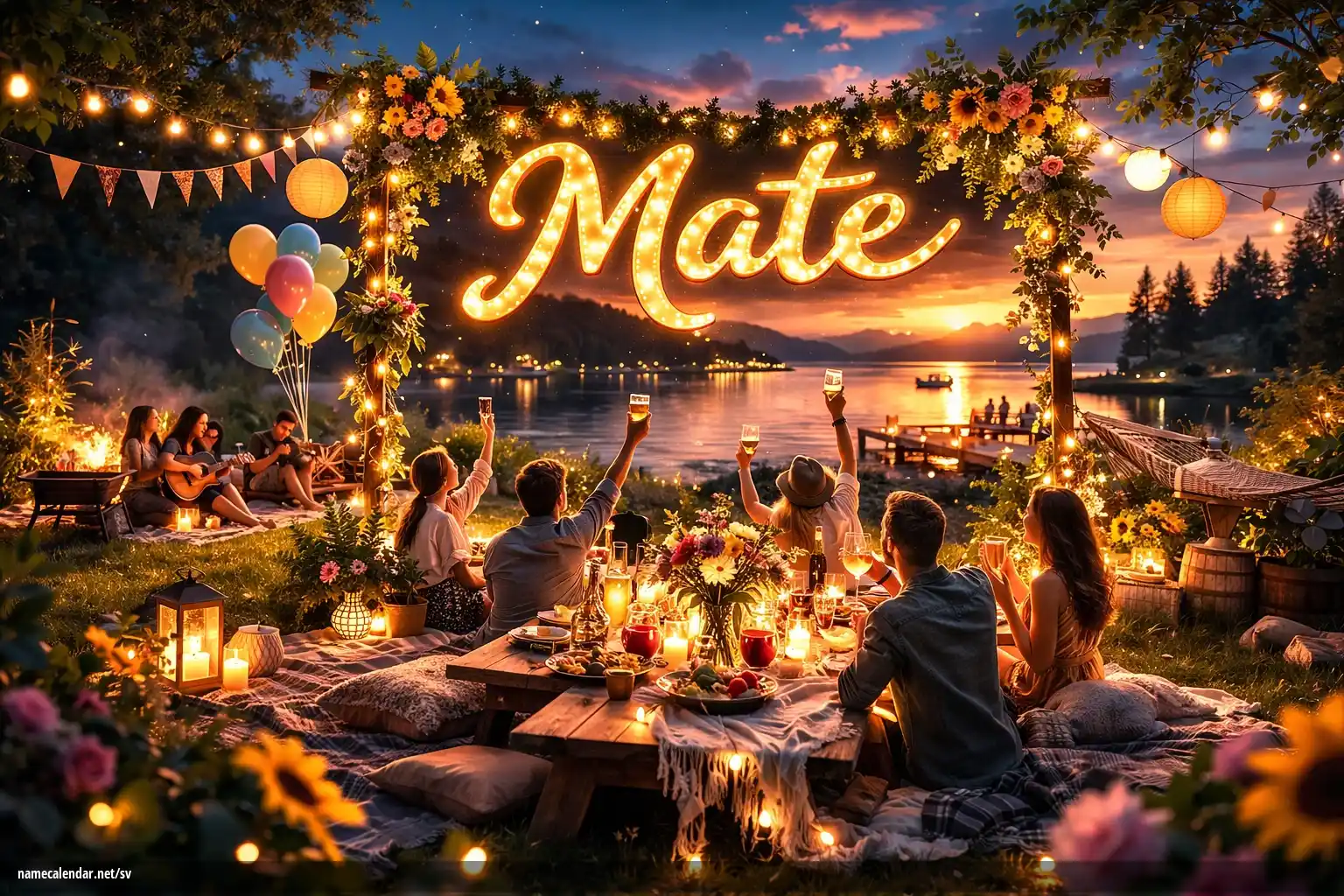 Firande av namnsdag och namn - Mate