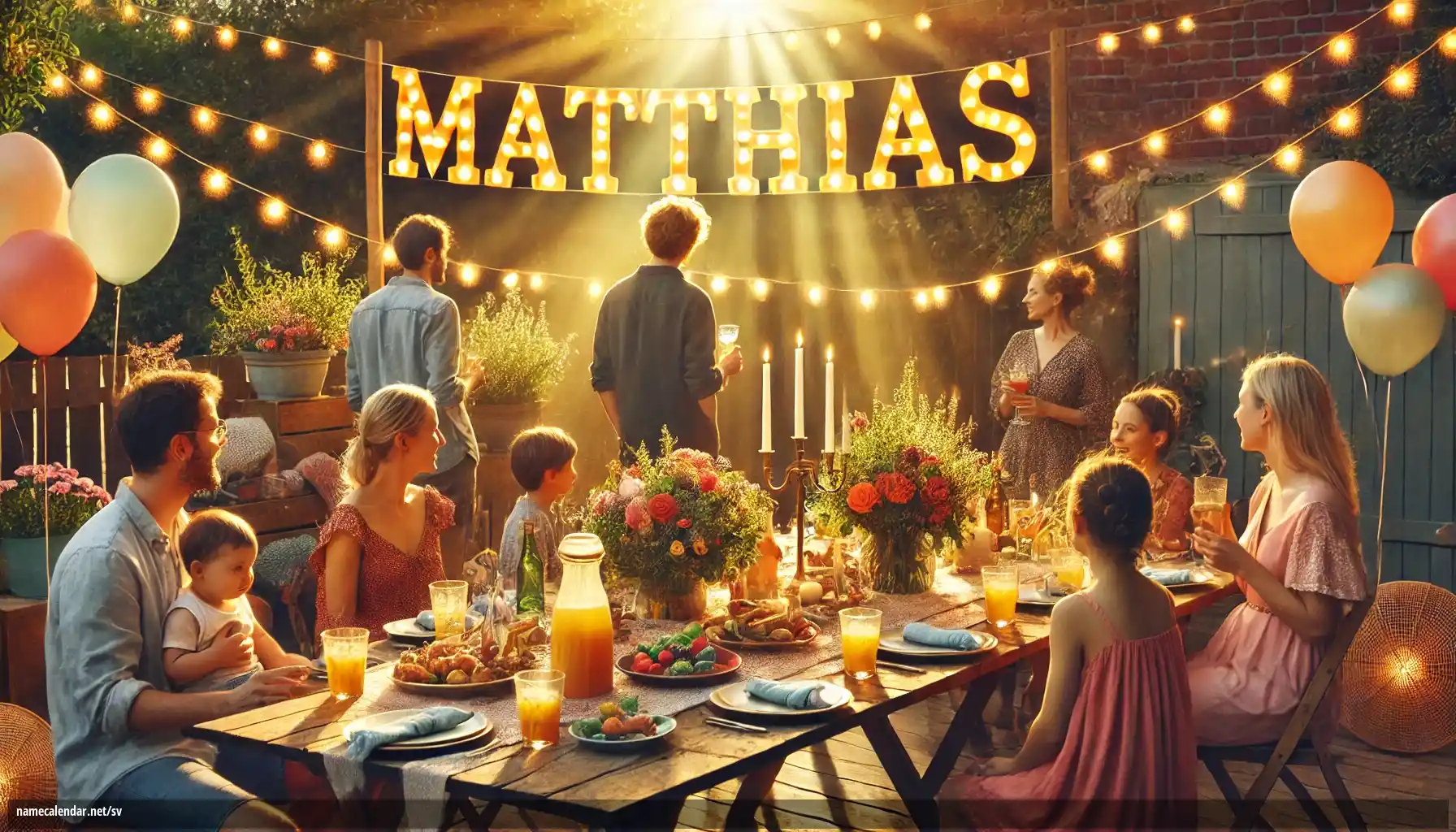 Firande av namnsdag och namn - Matthias