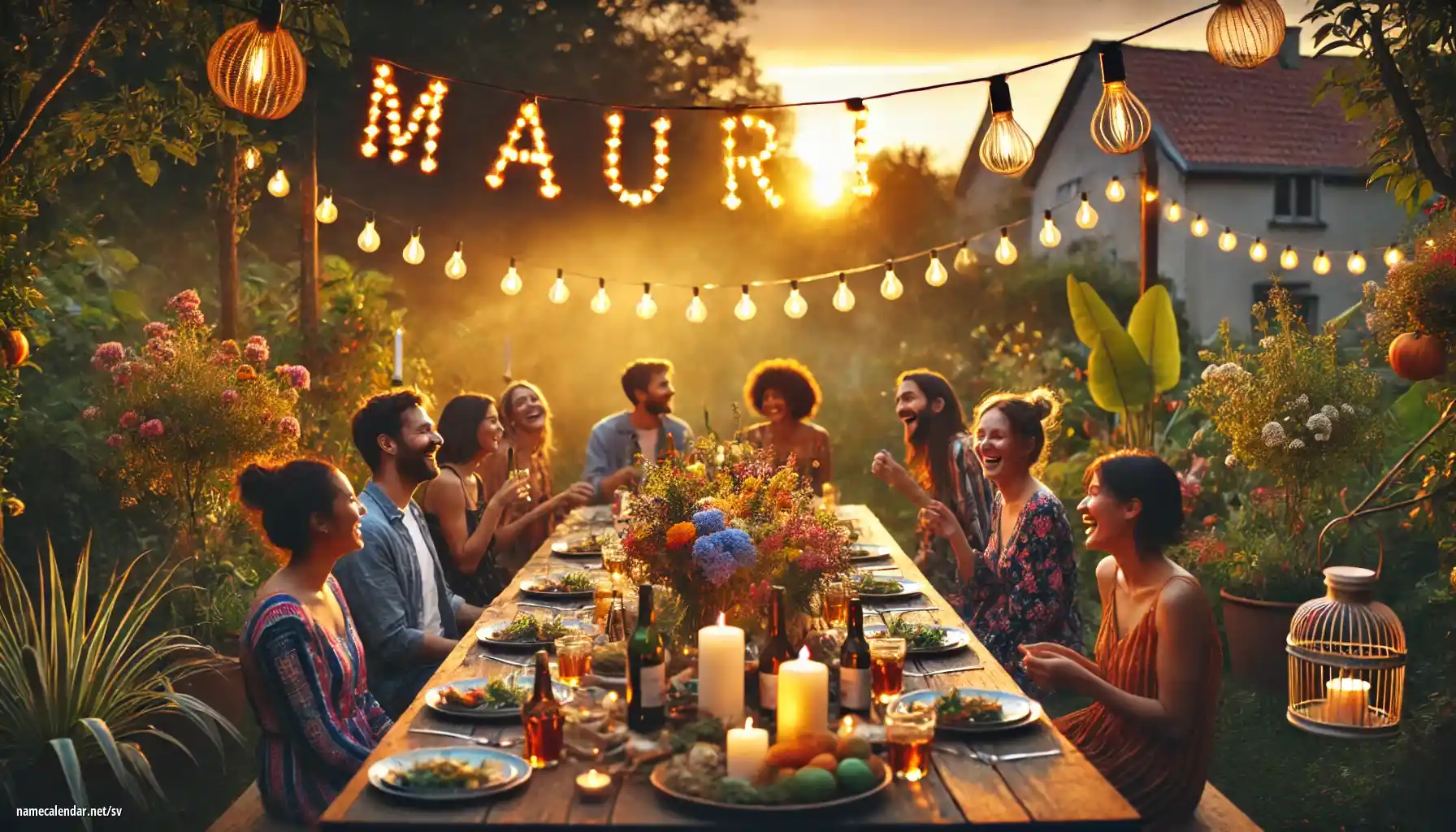 Firande av namnsdag och namn - Mauri