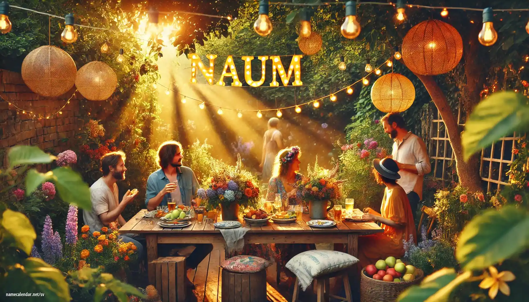 Firande av namnsdag och namn - Naum