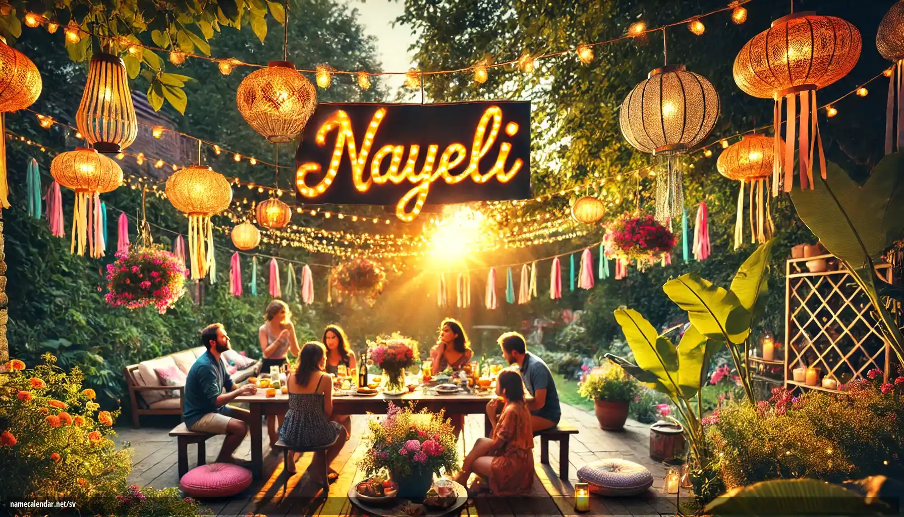 Firande av namnsdag och namn - Nayeli