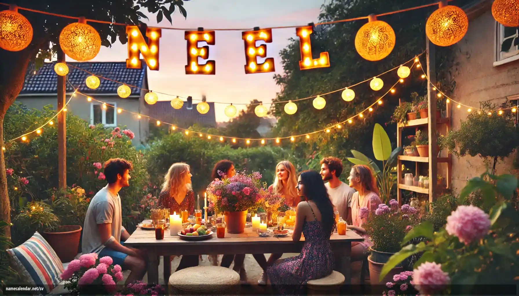 Firande av namnsdag och namn - Neel