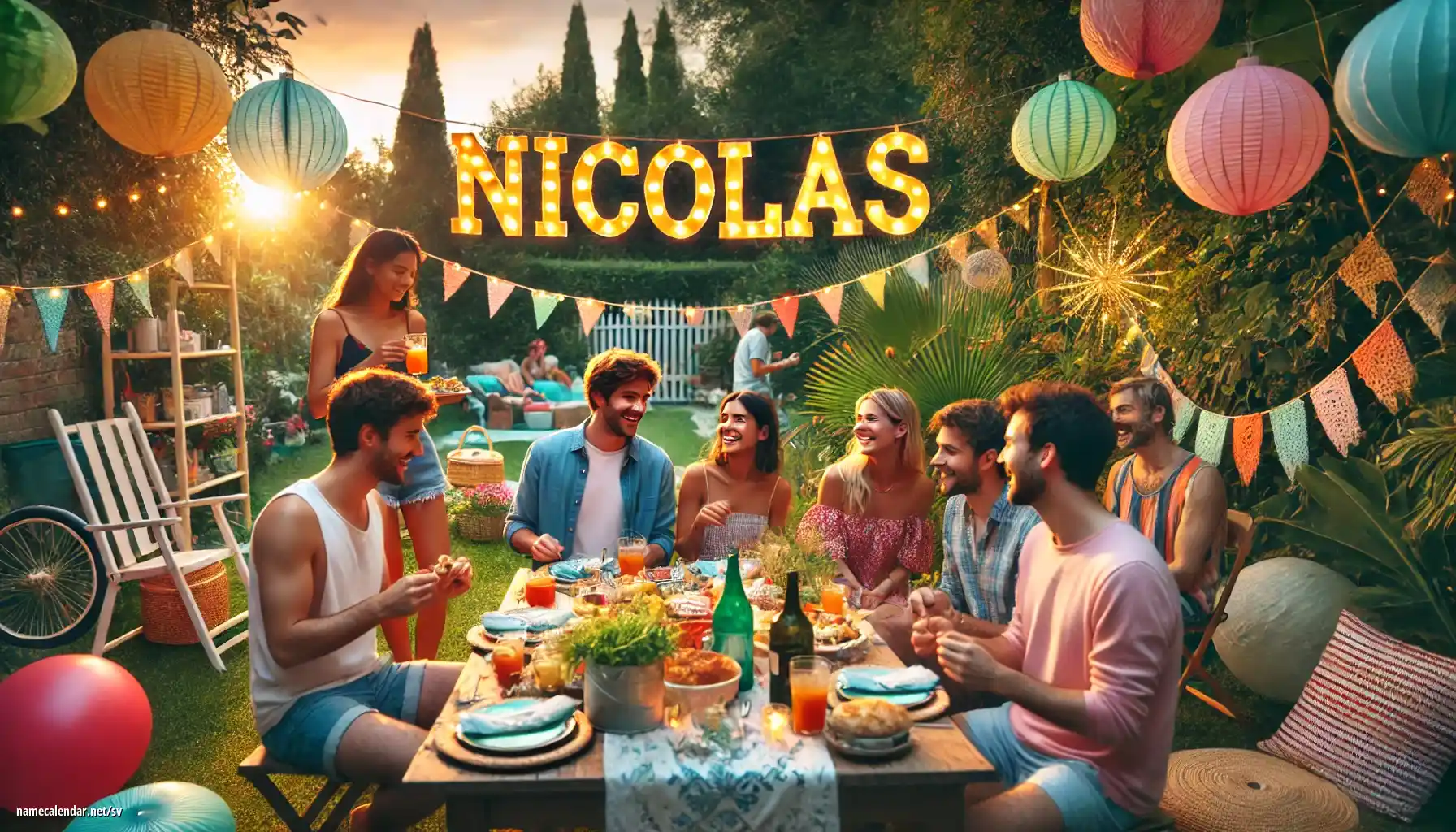 Firande av namnsdag och namn - Nicolas