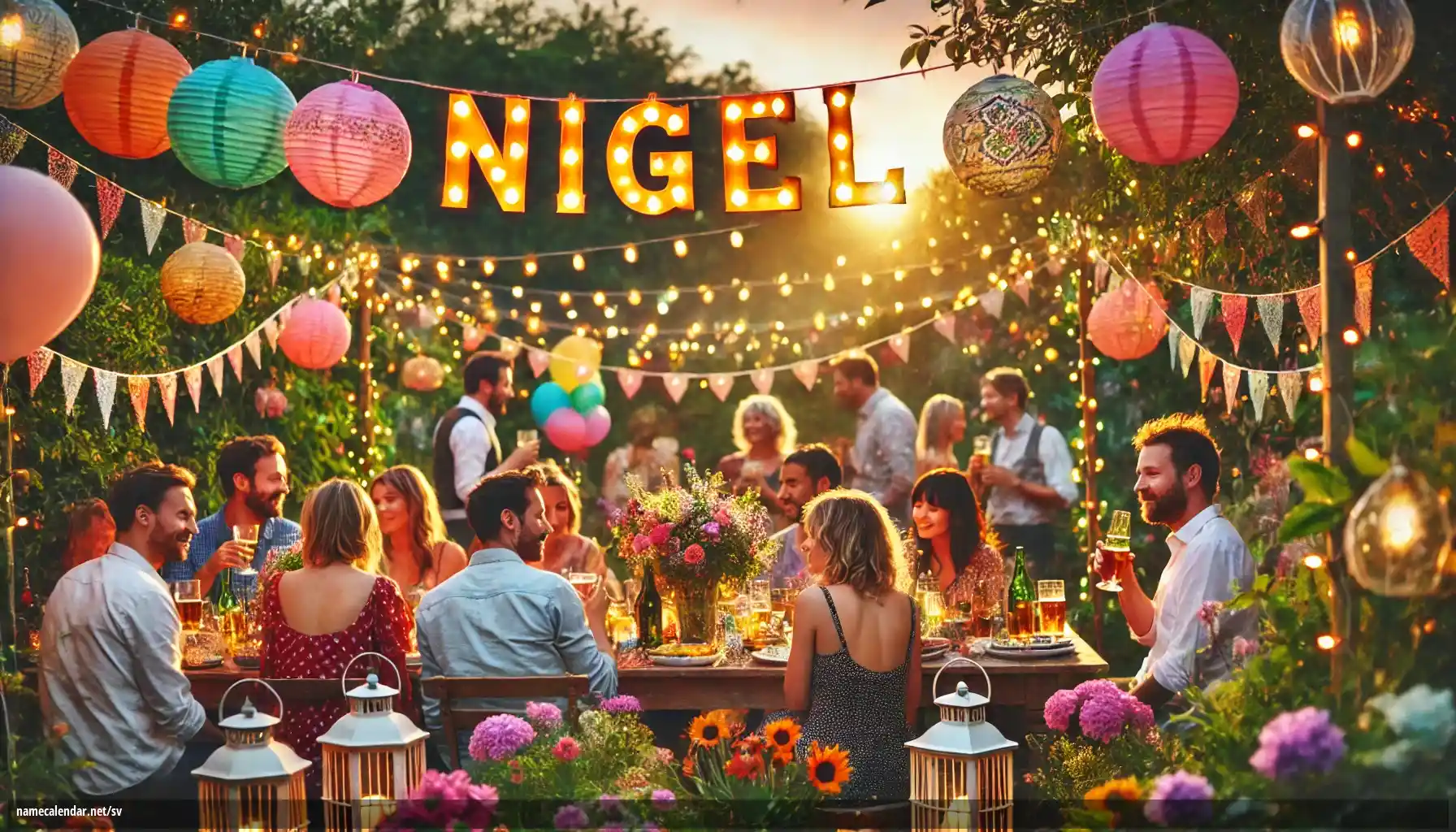 Firande av namnsdag och namn - Nigel