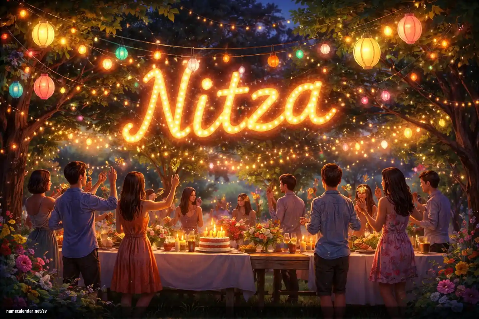 Firande av namnsdag och namn - Nitza