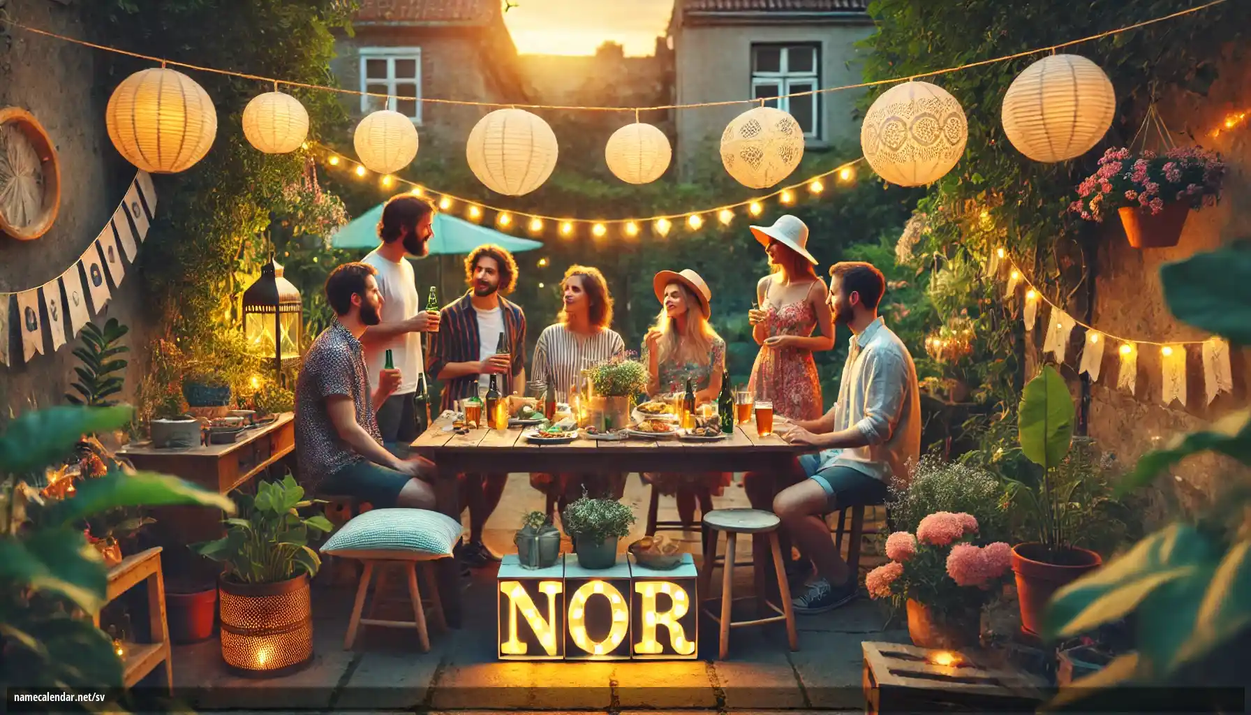 Firande av namnsdag och namn - Nor