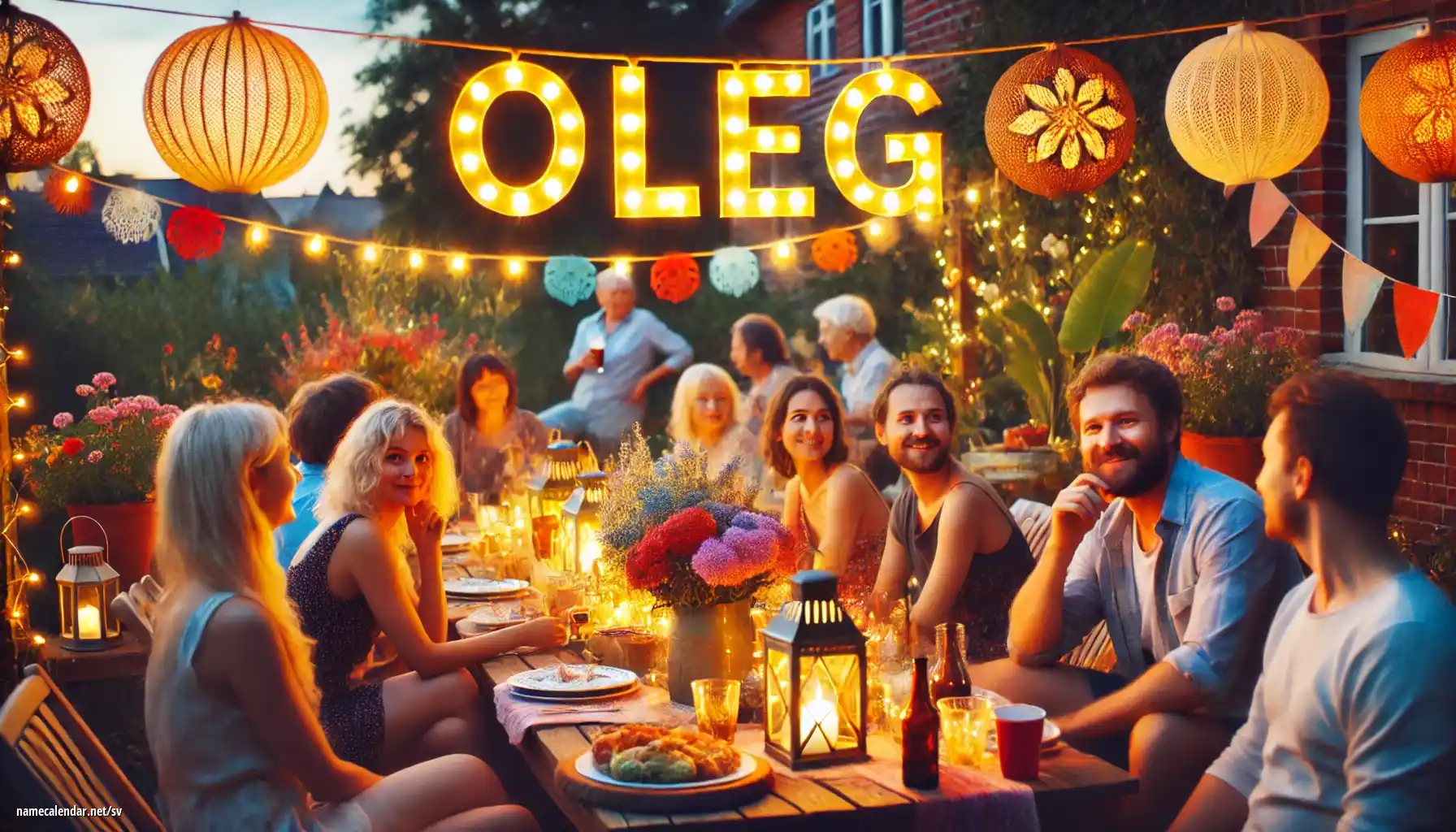 Firande av namnsdag och namn - Oleg