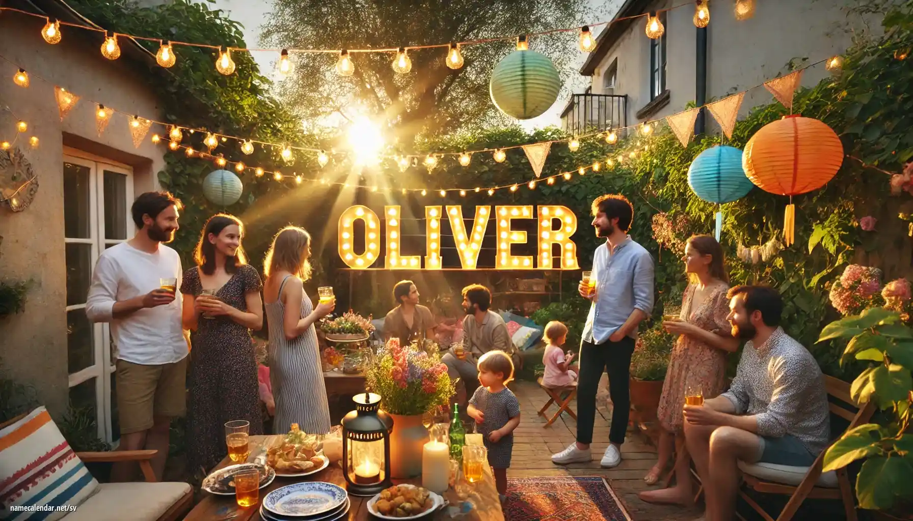 Firande av namnsdag och namn - Olivér