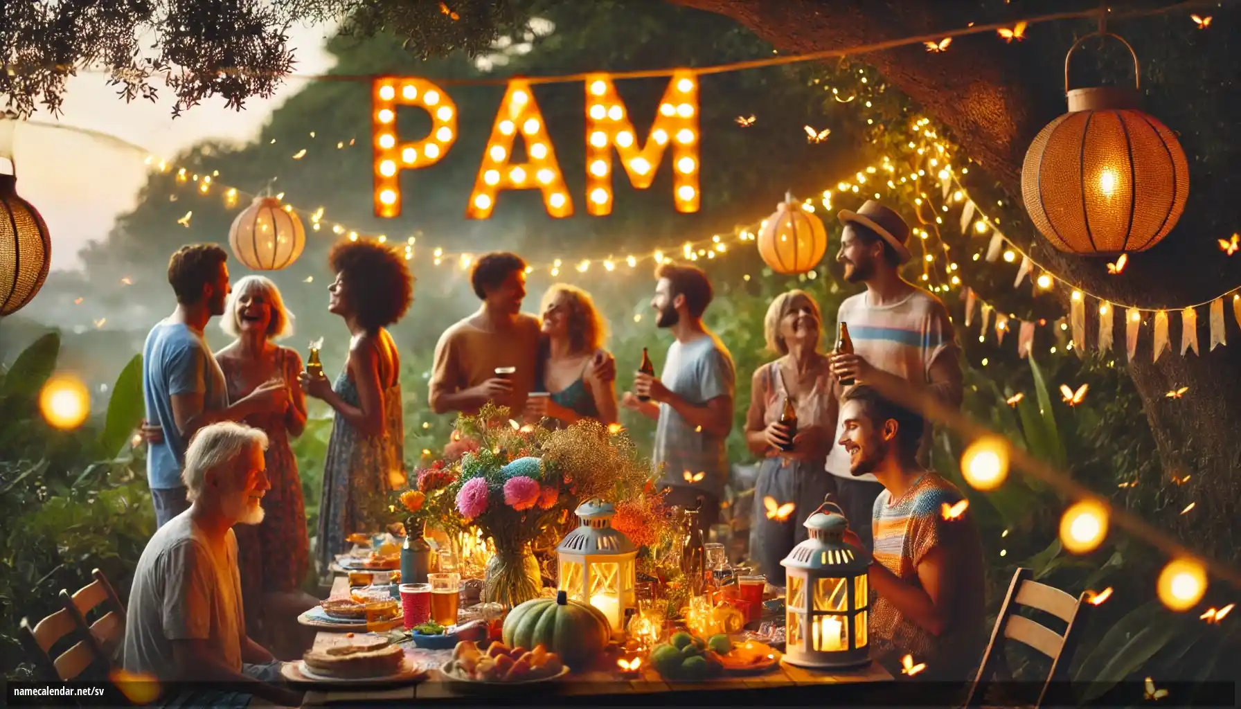 Firande av namnsdag och namn - Pam