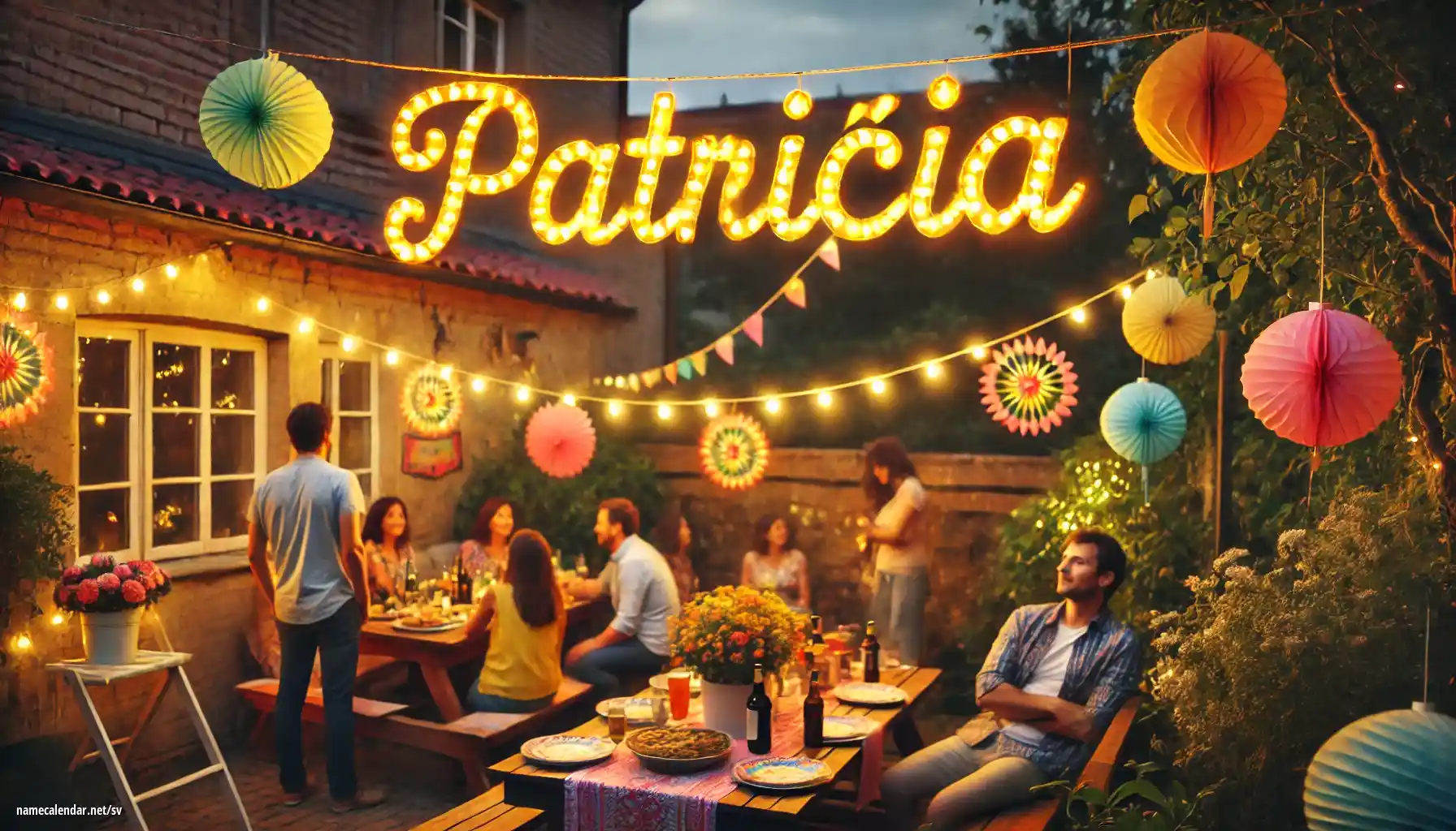 Firande av namnsdag och namn - Patrícia