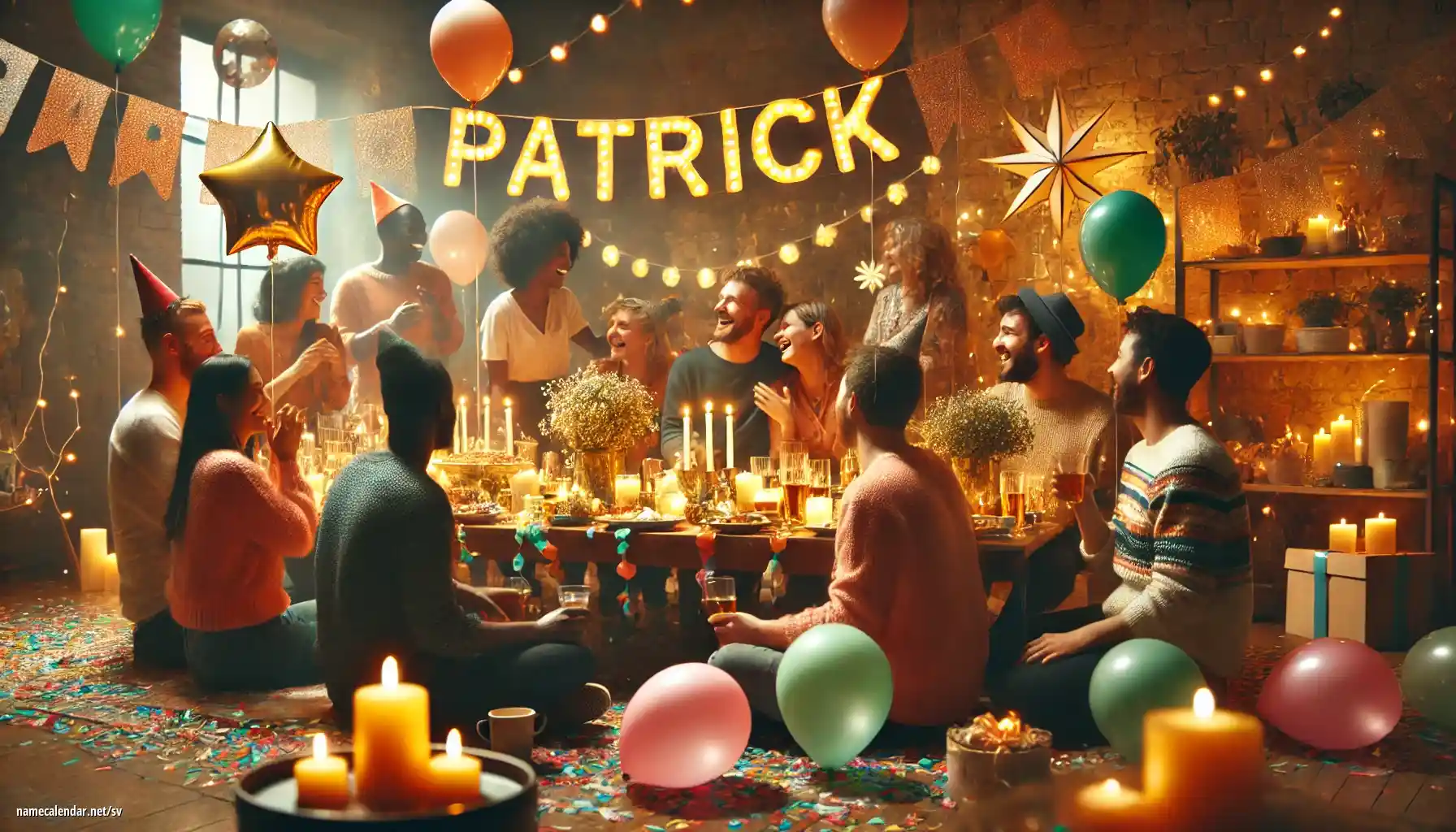 Firande av namnsdag och namn - Patrick