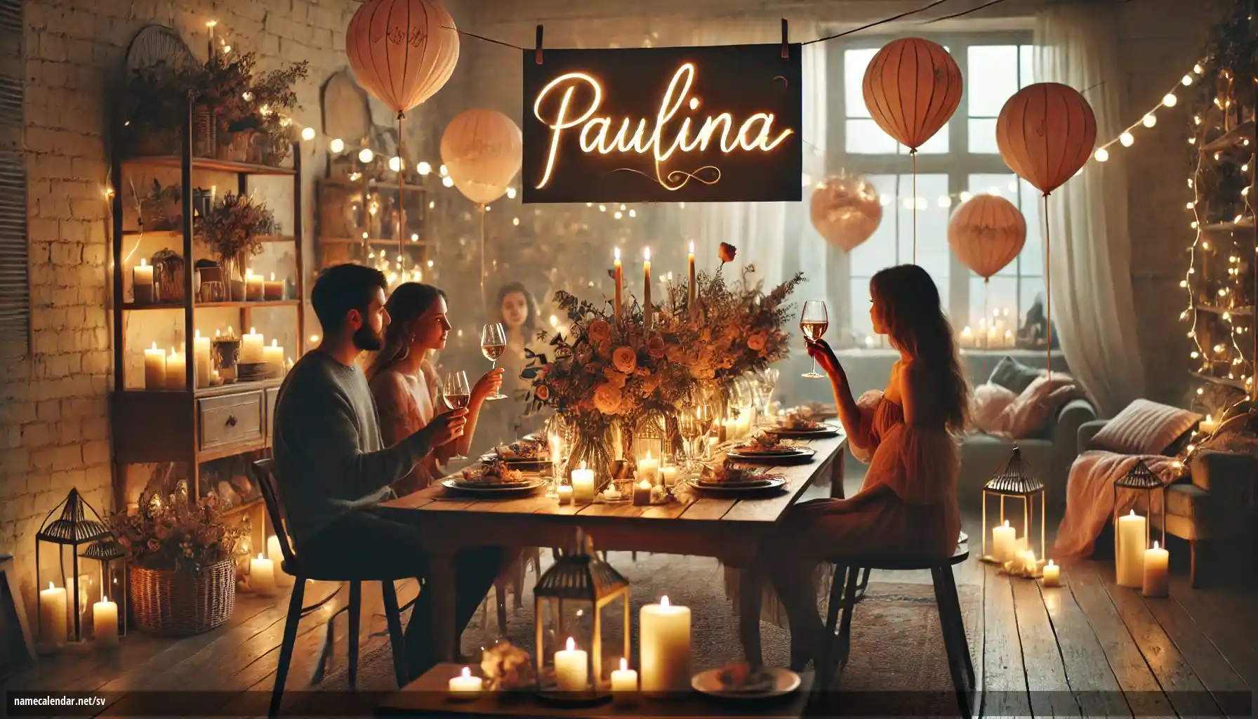 Firande av namnsdag och namn - Paulina