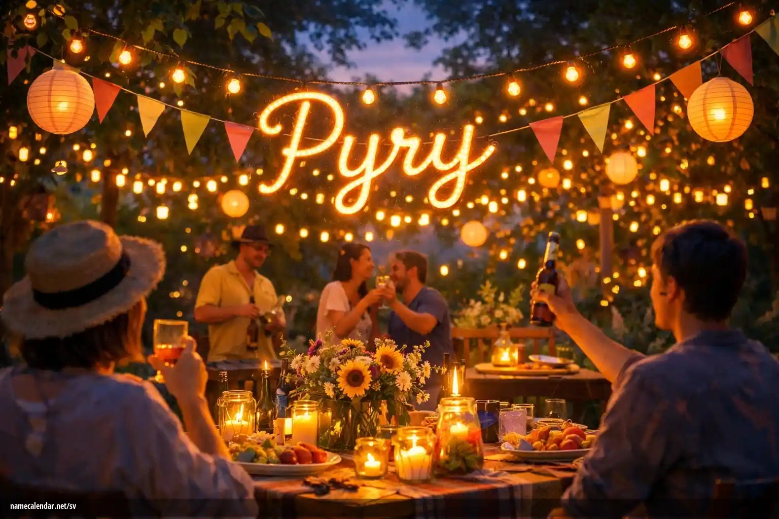 Firande av namnsdag och namn - Pyry