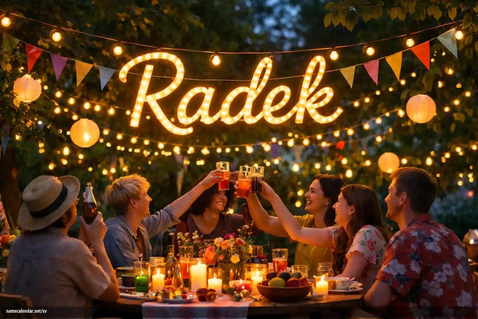 Firande av namnsdag och namn - Radek