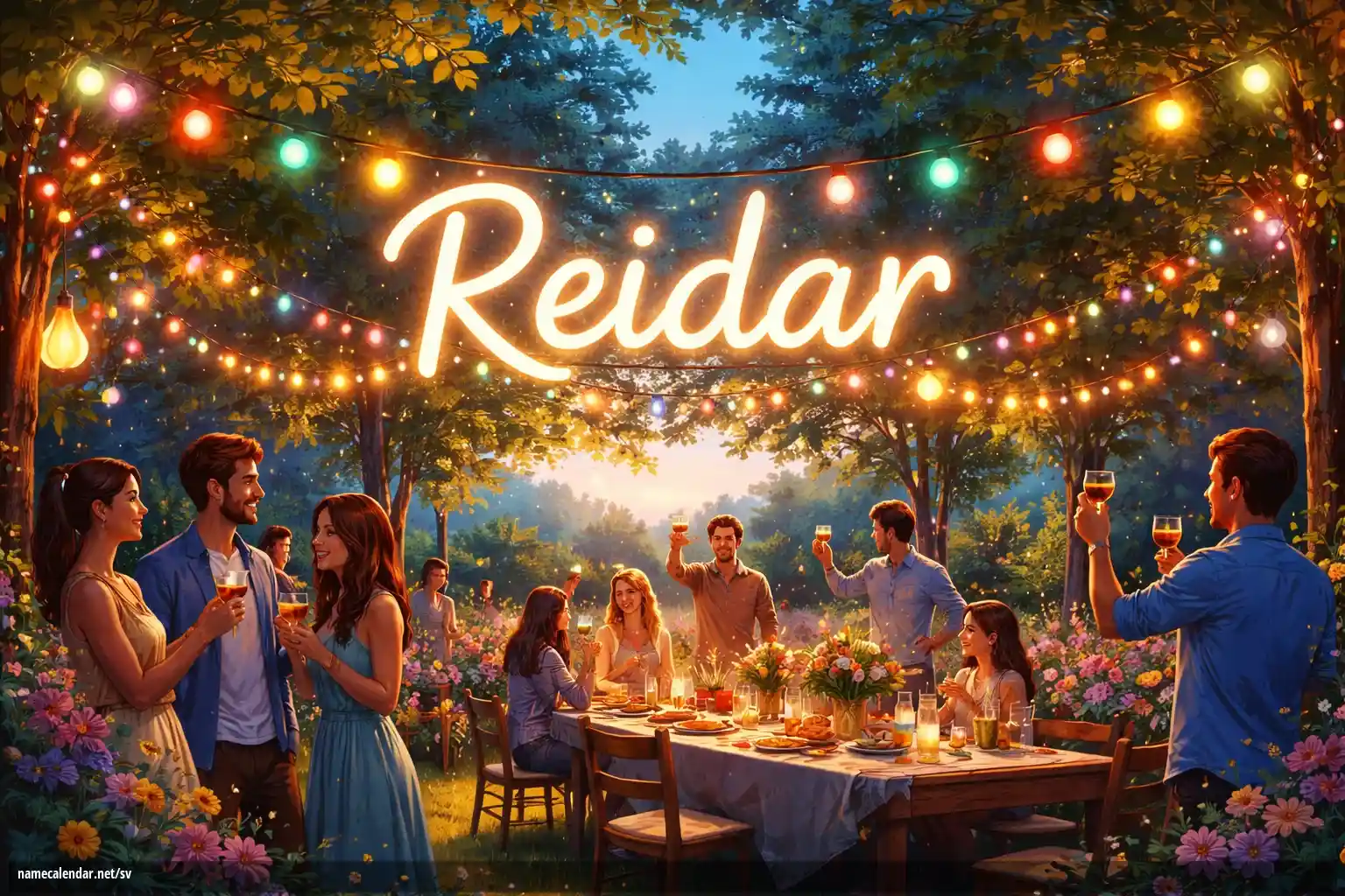 Firande av namnsdag och namn - Reidar