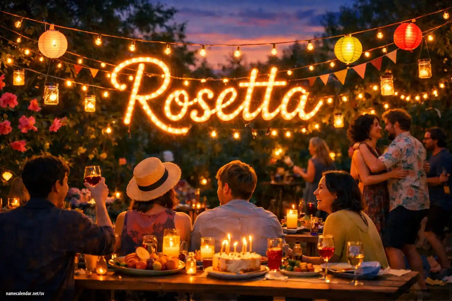 Firande av namnsdag och namn - Rosetta