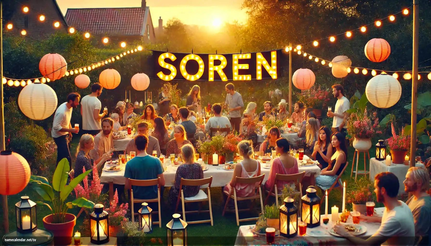 Firande av namnsdag och namn - Sören