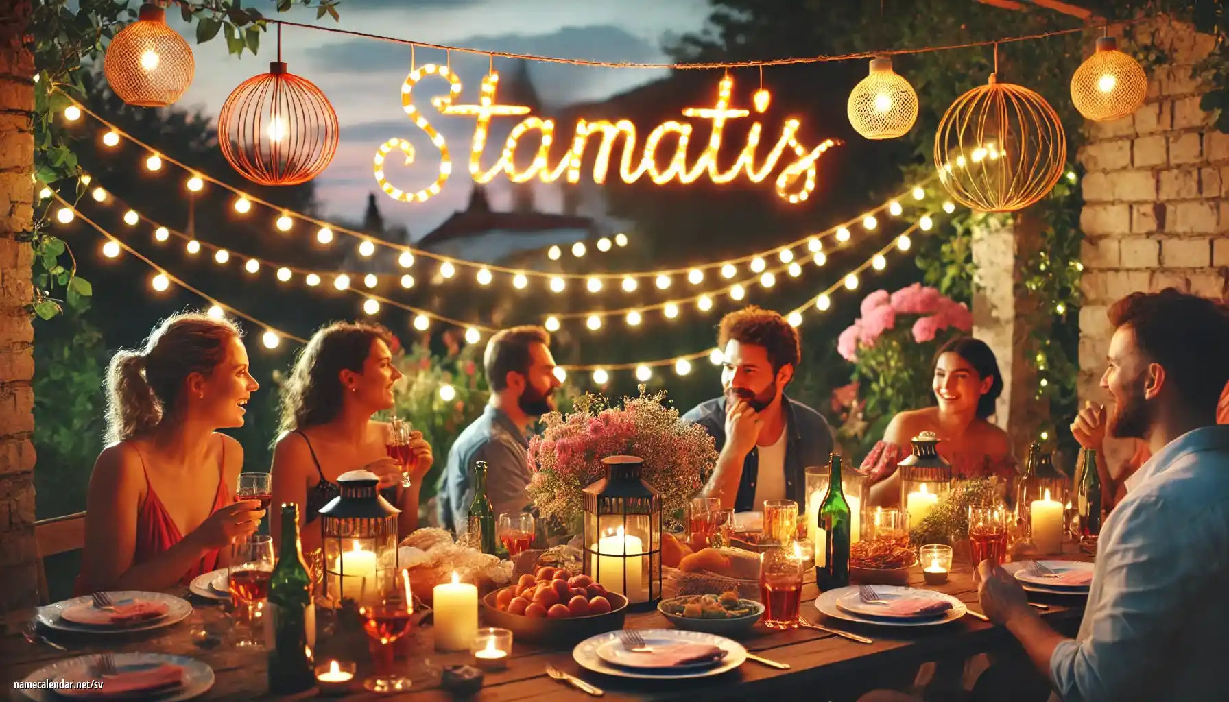 Firande av namnsdag och namn - Stamatis