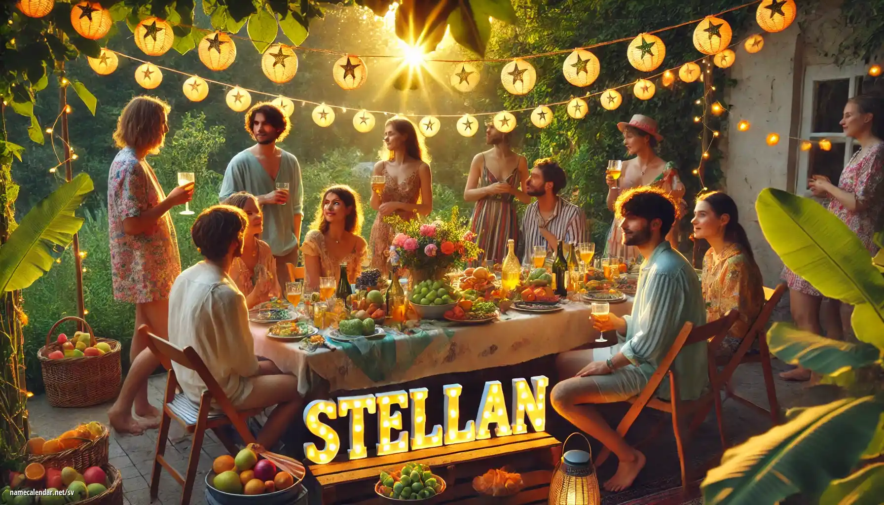 Firande av namnsdag och namn - Stellan