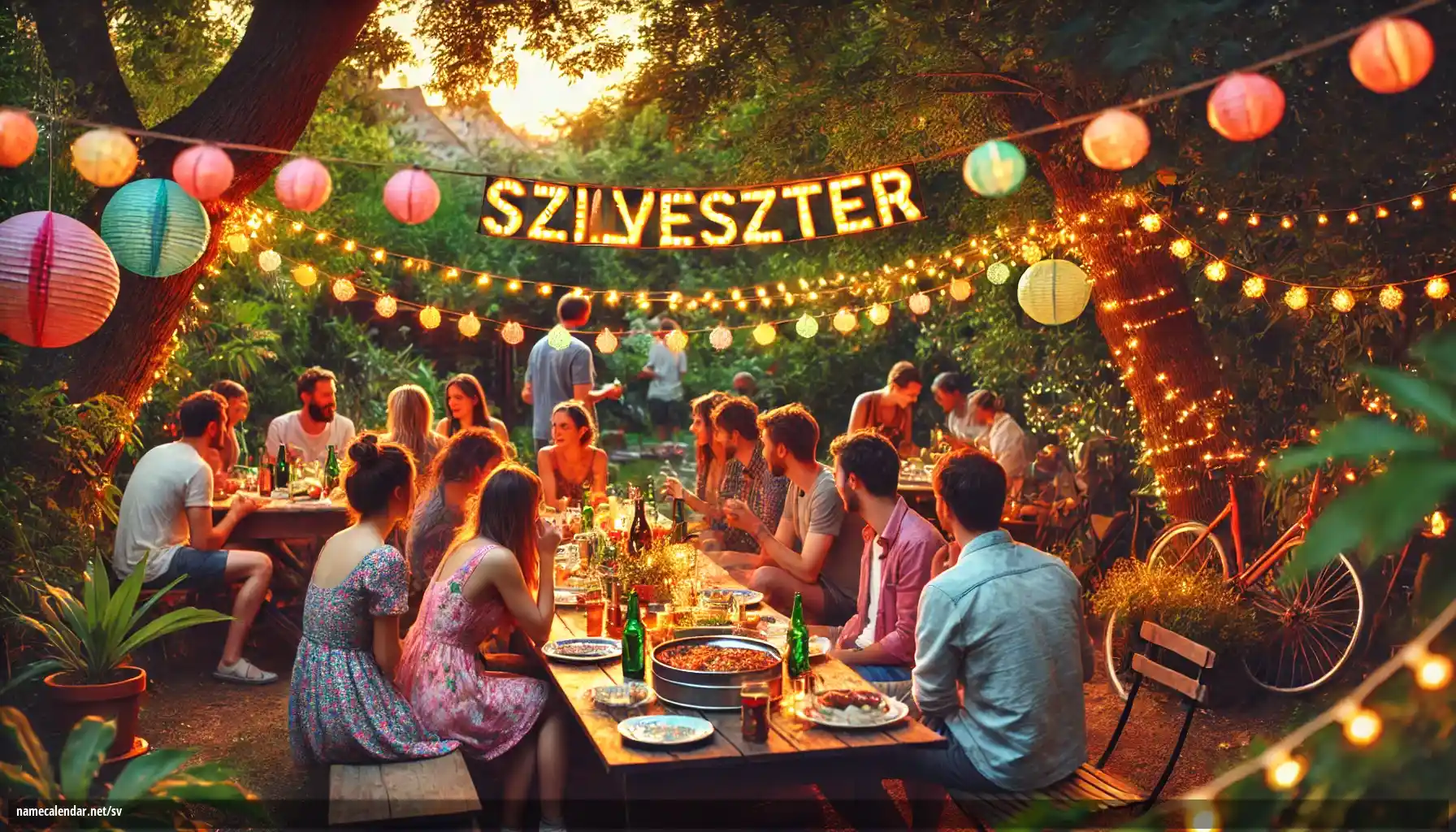 Firande av namnsdag och namn - Szilveszter