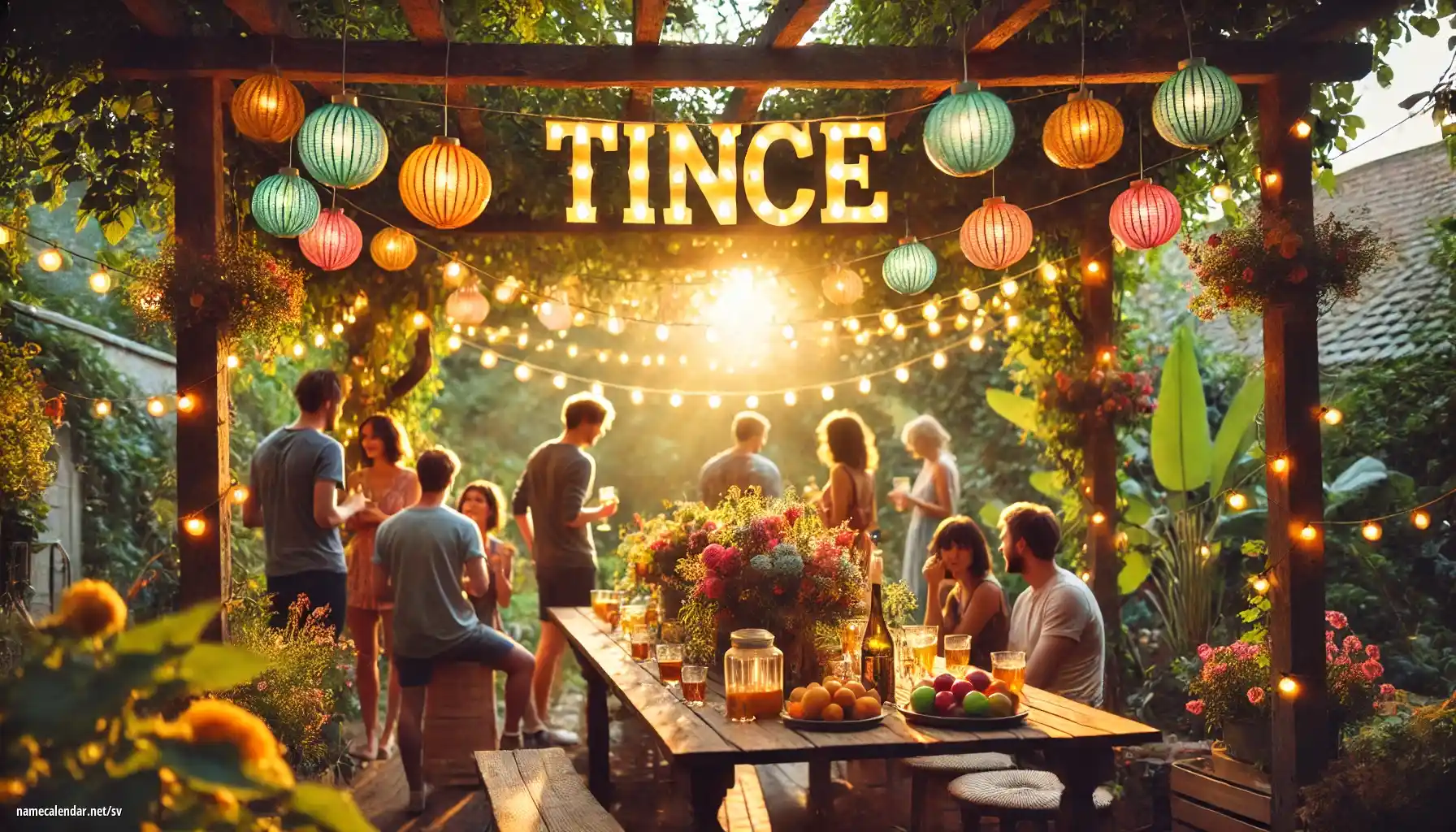 Firande av namnsdag och namn - Tince