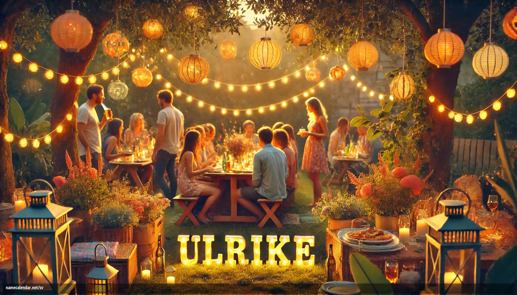 Firande av namnsdag och namn - Ulrike