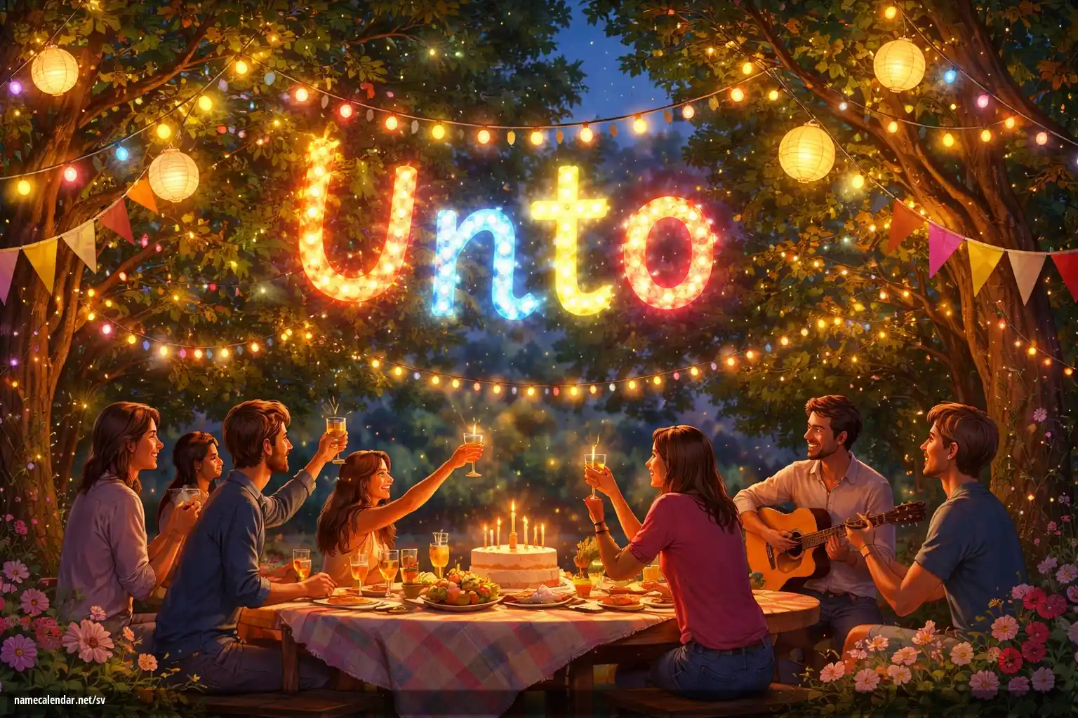 Firande av namnsdag och namn - Unto