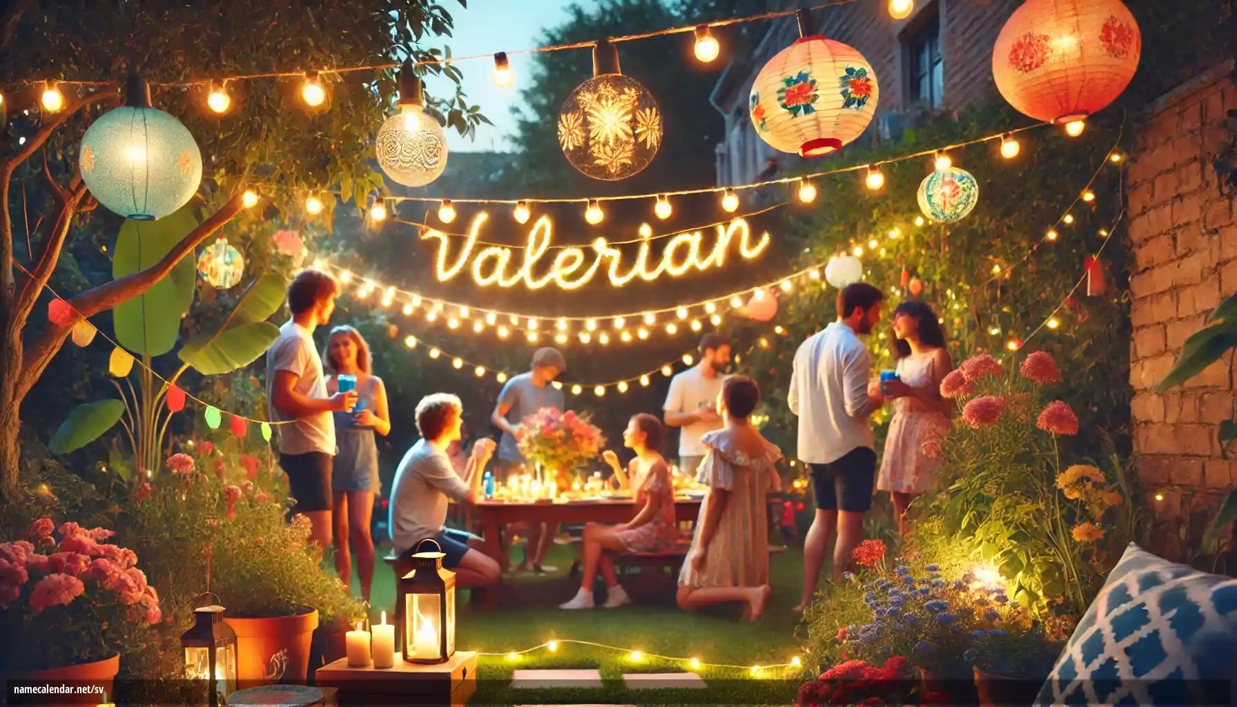 Firande av namnsdag och namn - Valerian