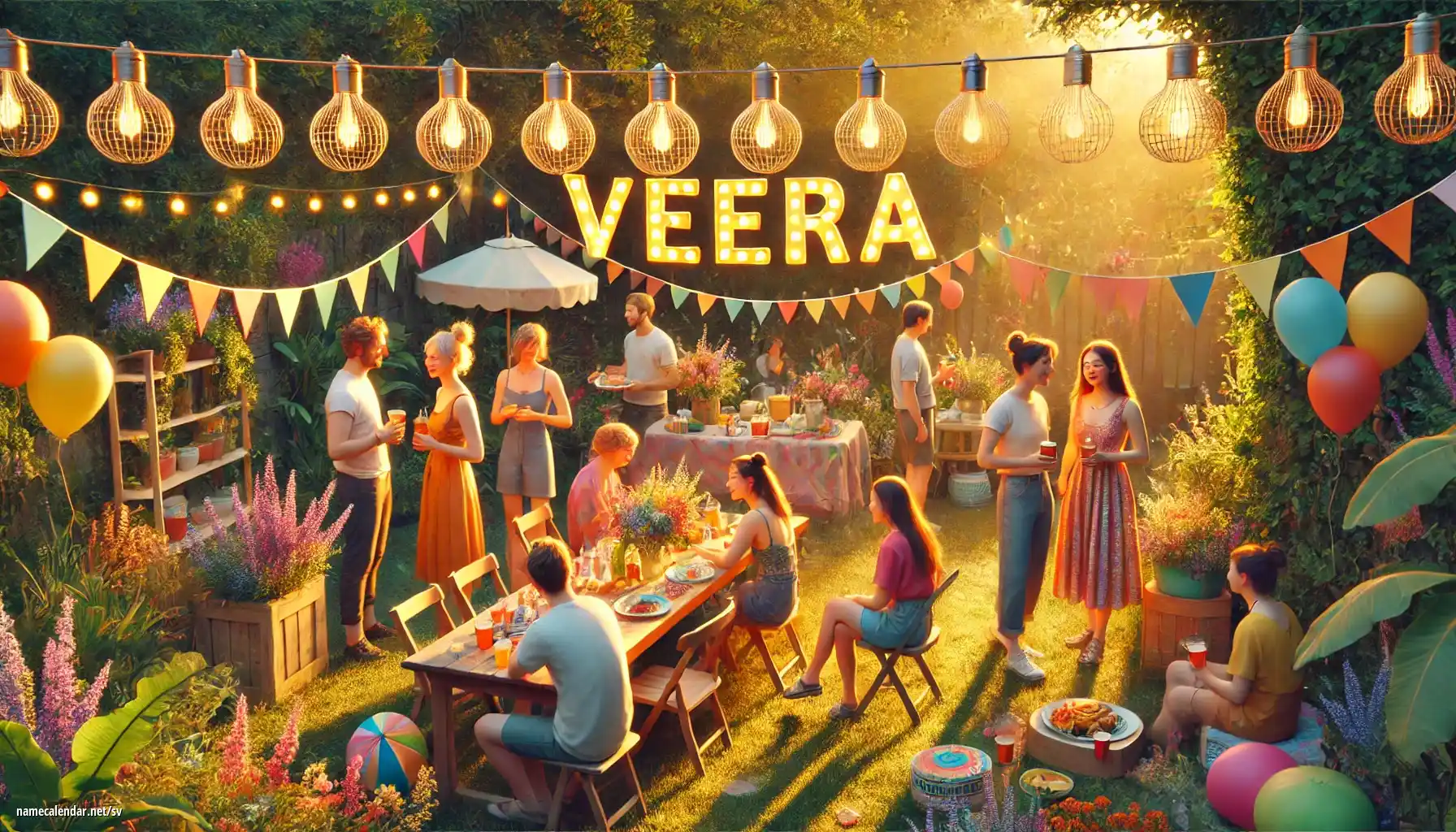 Firande av namnsdag och namn - Veera