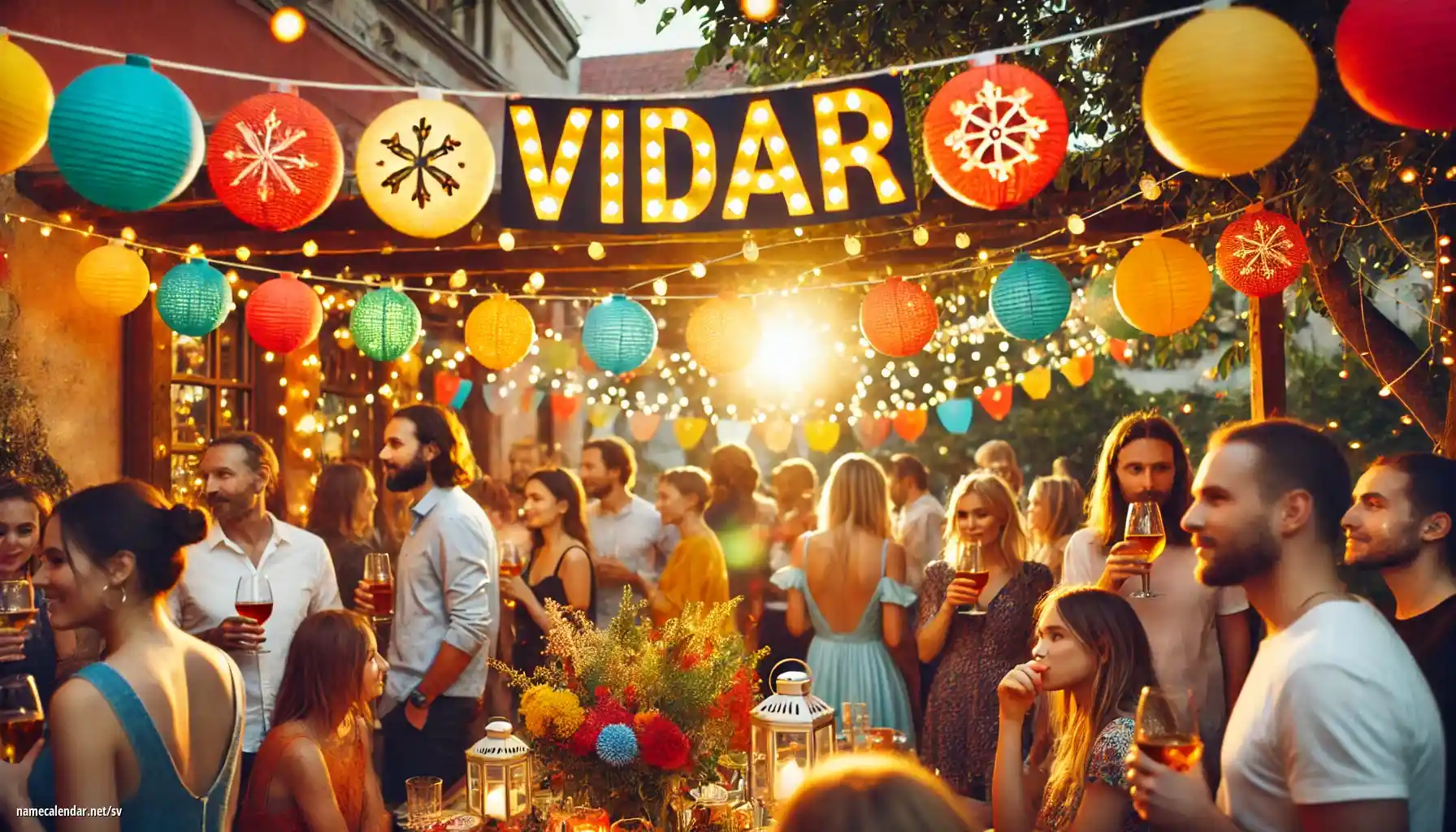 Firande av namnsdag och namn - Vidar