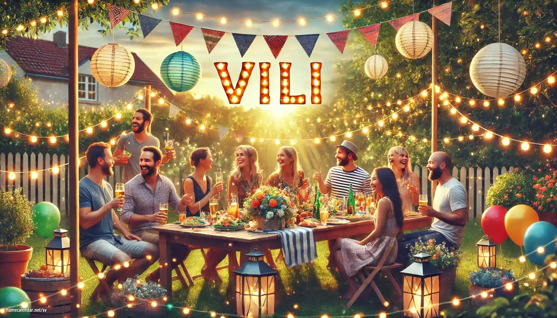 Firande av namnsdag och namn - Vili