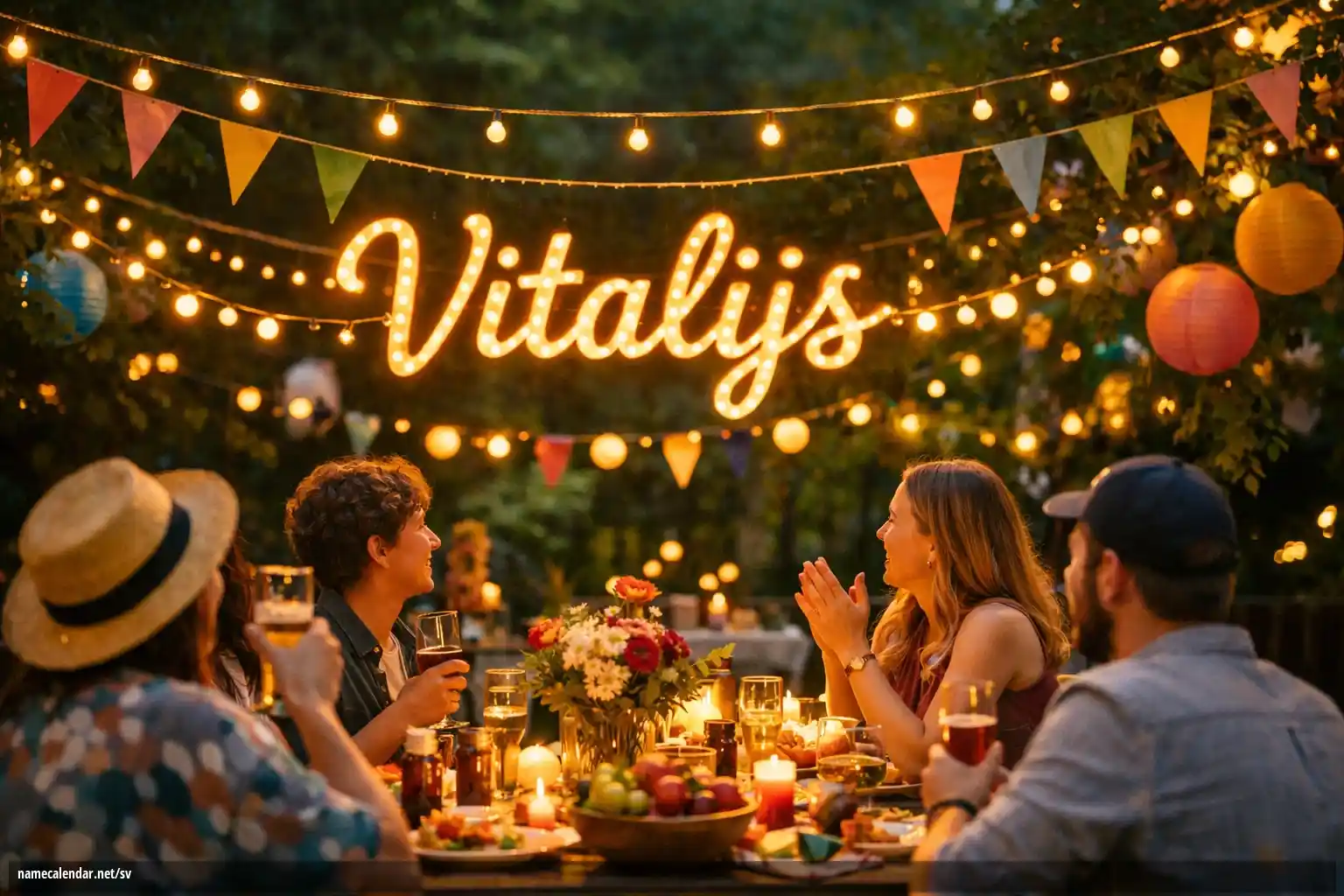 Firande av namnsdag och namn - Vitalijs